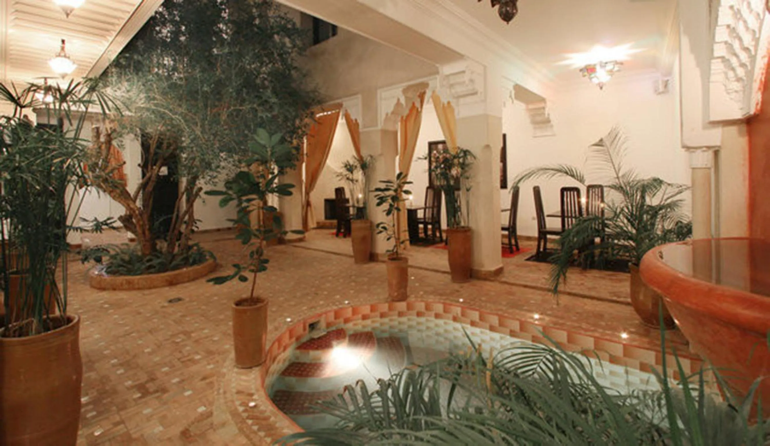 Patio in Riad Dar Foundouk and Spa