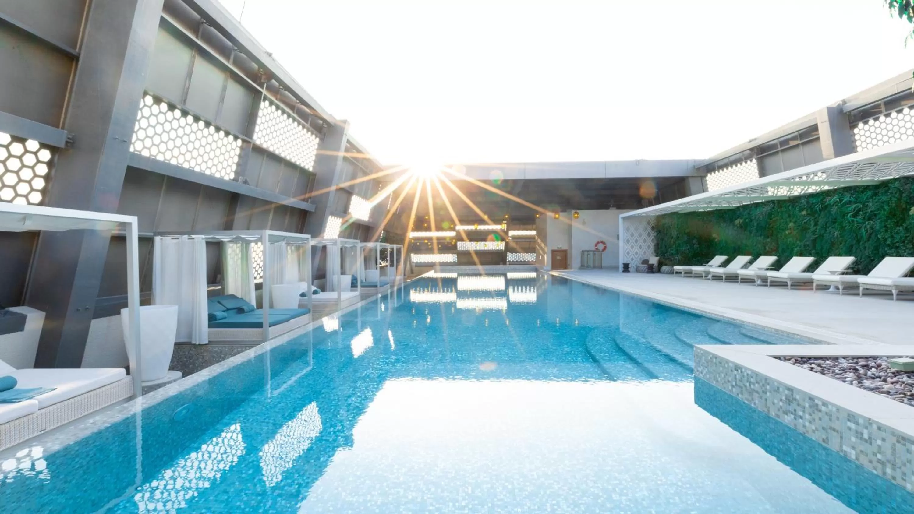 Swimming pool in Steigenberger Hotel Doha