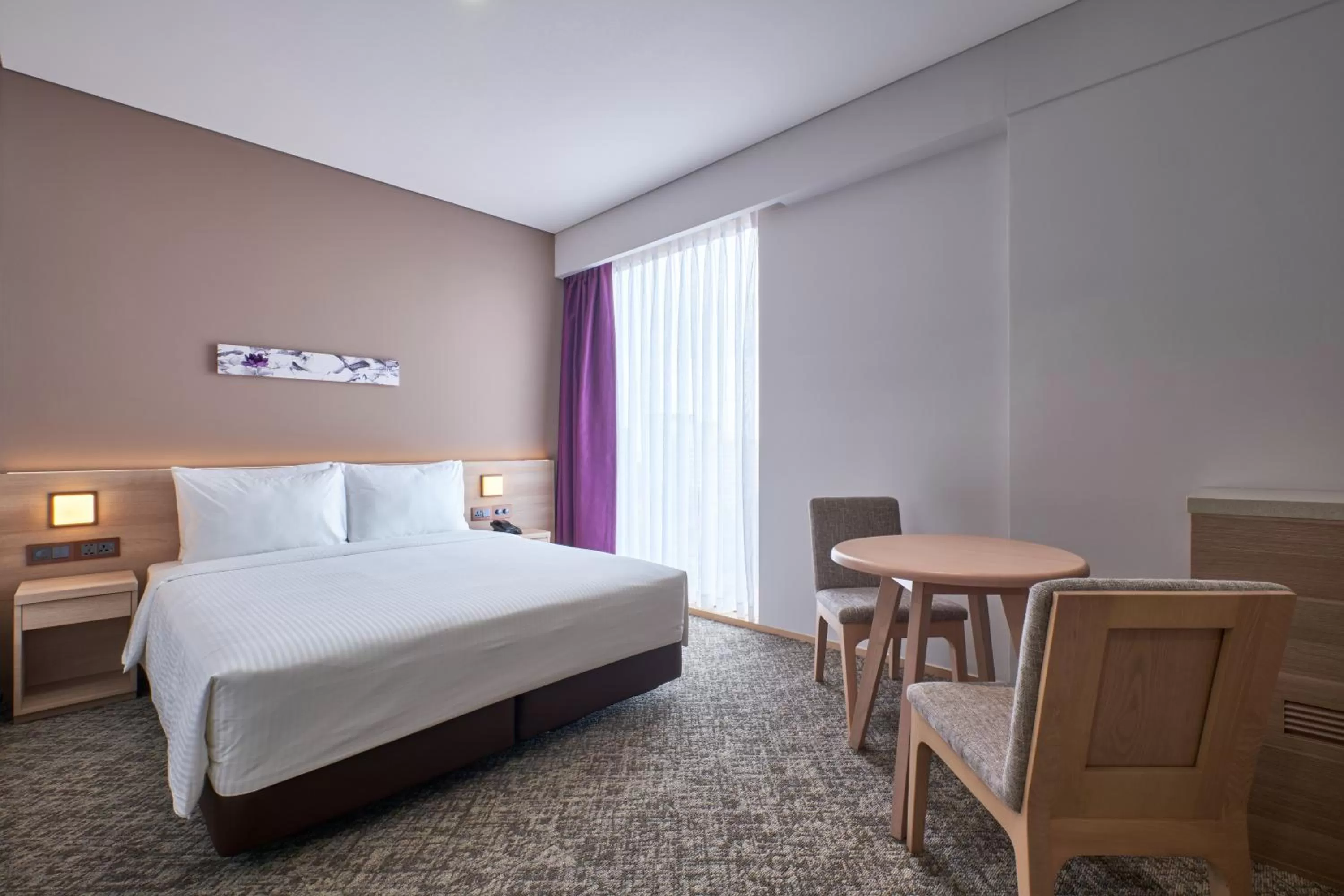 Photo of the whole room, Bed in Sotetsu Grand Fresa Saigon