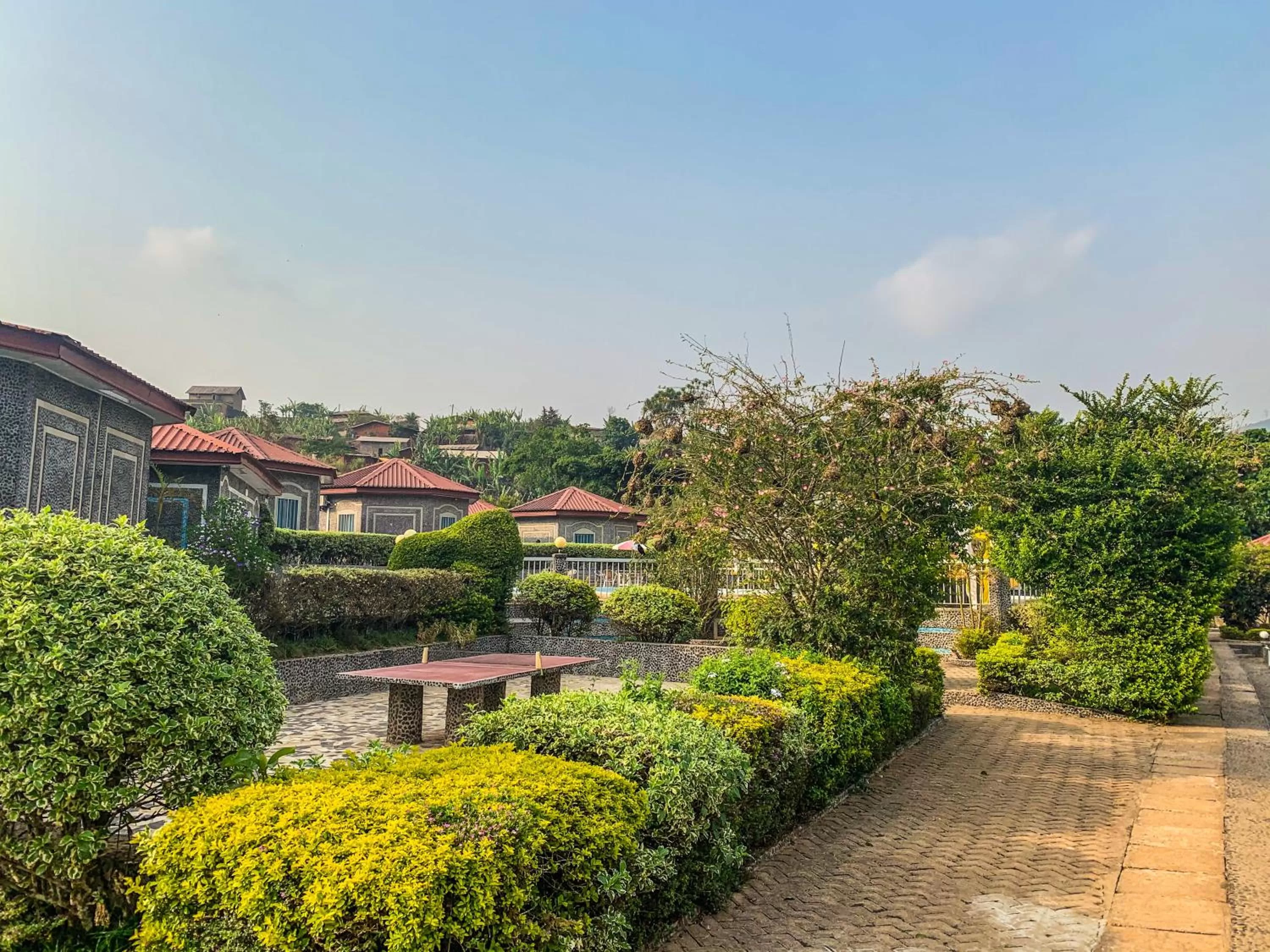 Garden in La Vallée de Bana