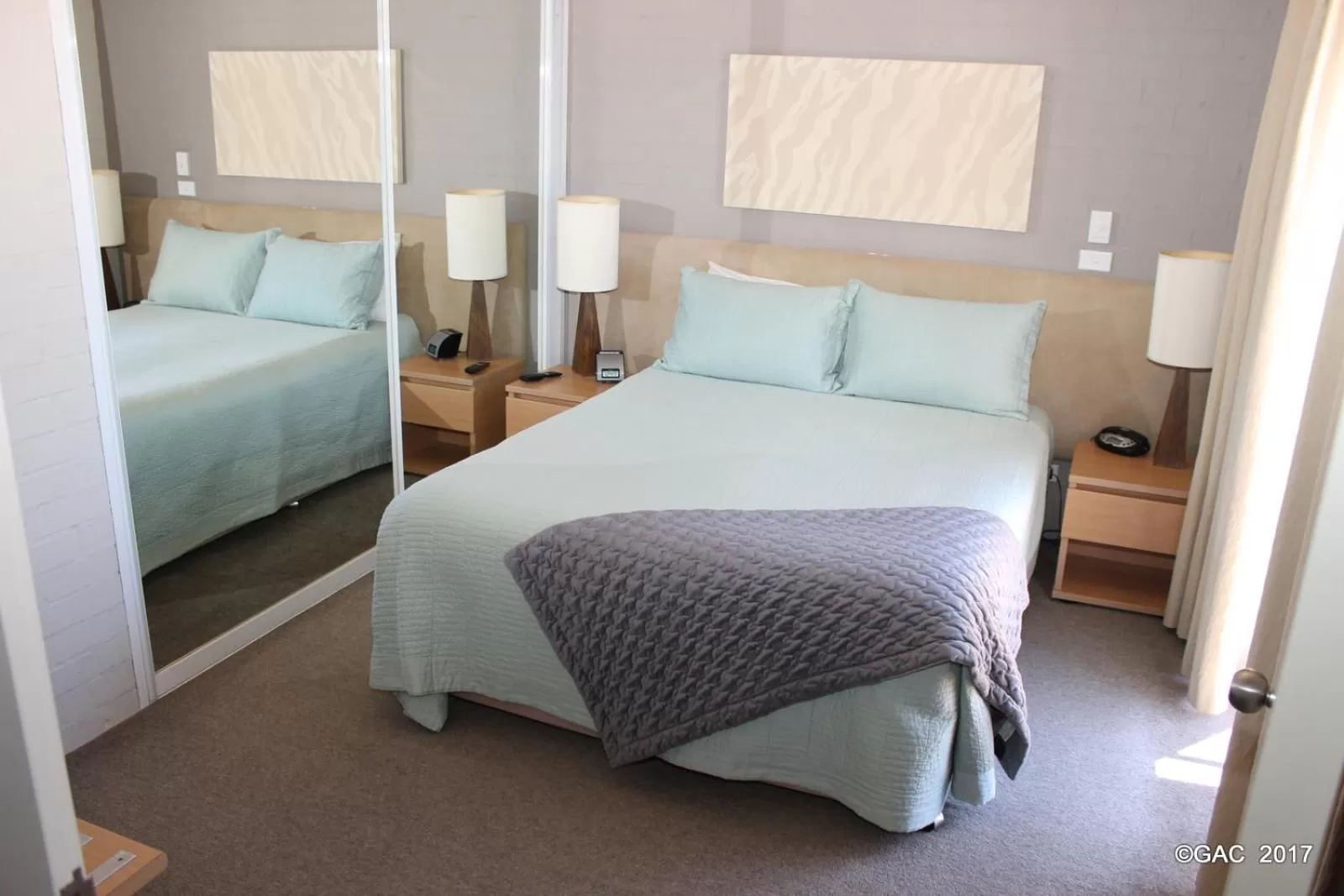 Bed in Mollymook Cove Apartments