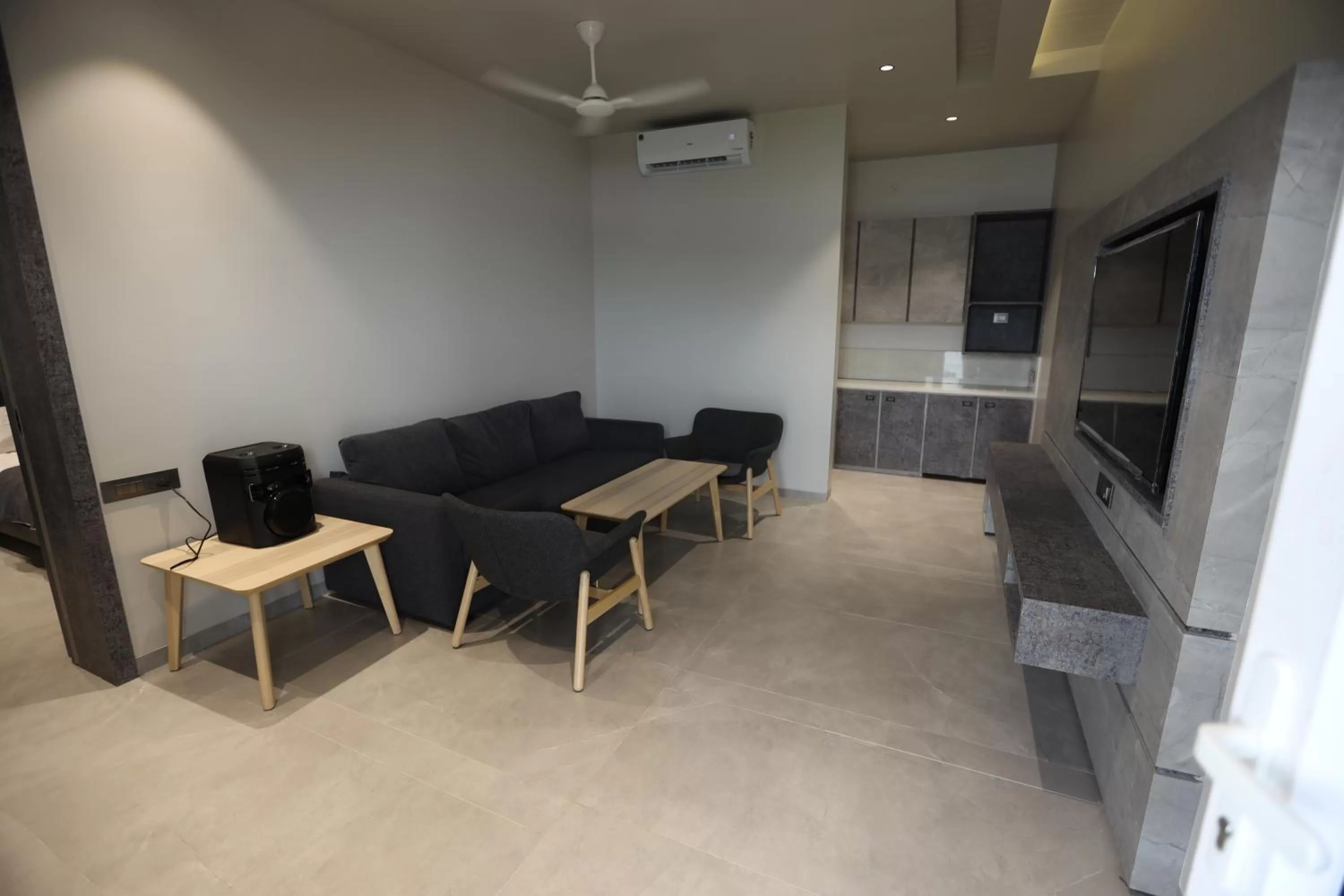 Seating Area in Jumbo Paradise, Pawna lake