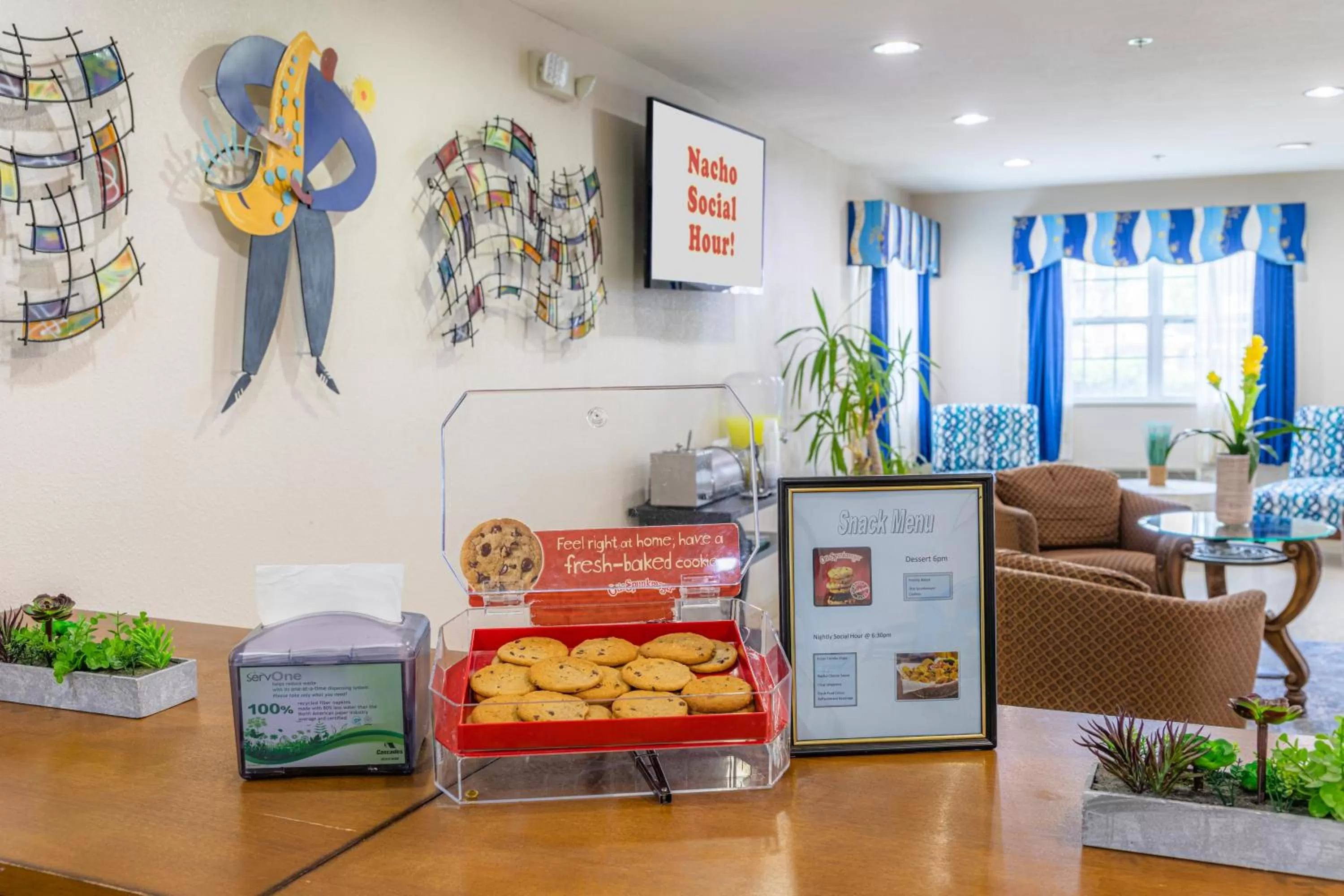 Lobby or reception in Microtel Inn & Suites by Wyndham Kingsland Naval Base I-95