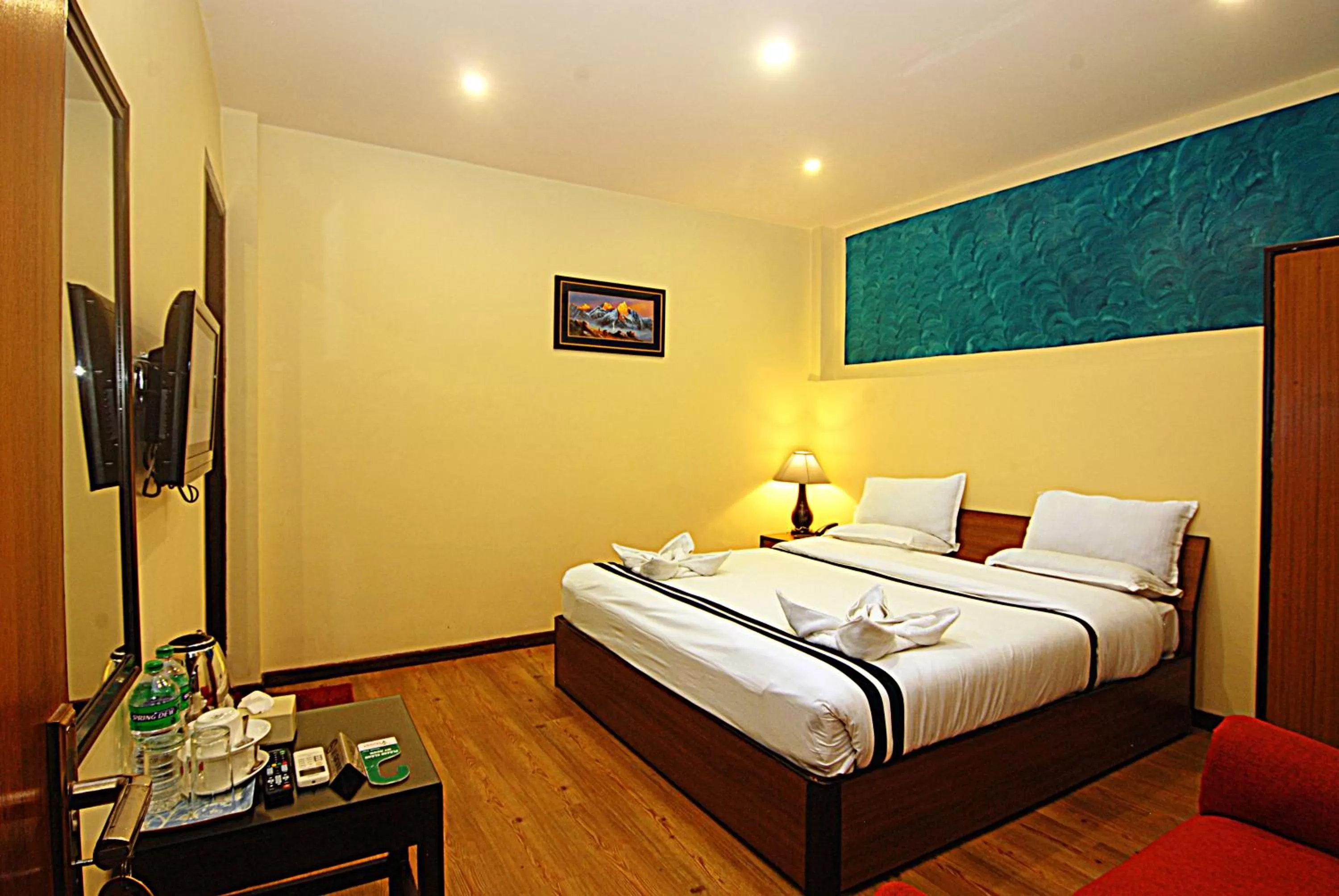 Bedroom, Bed in Hotel Amaryllis