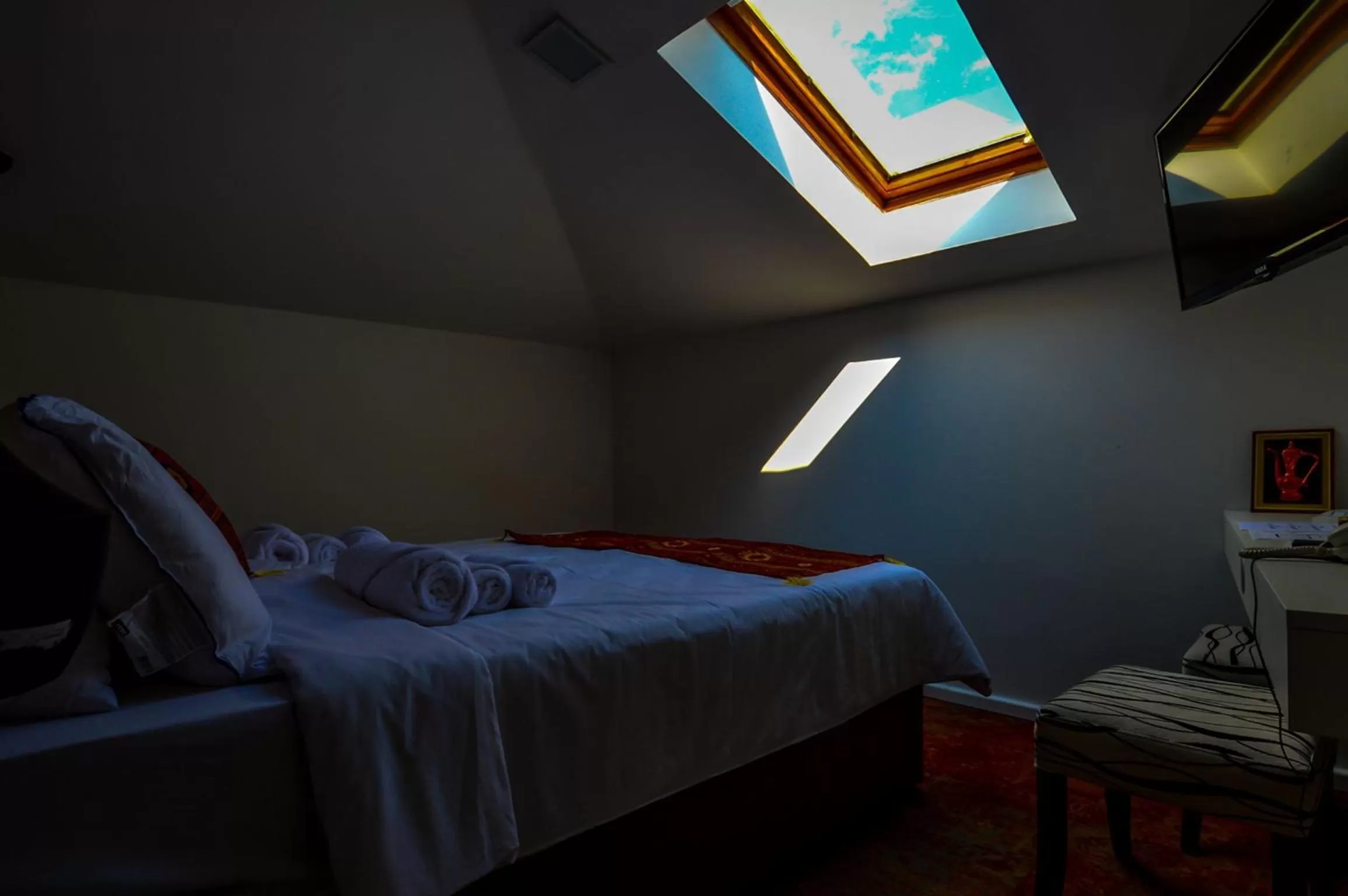 Decorative detail, Bed in Heritage Hotel Gate of Sarajevo