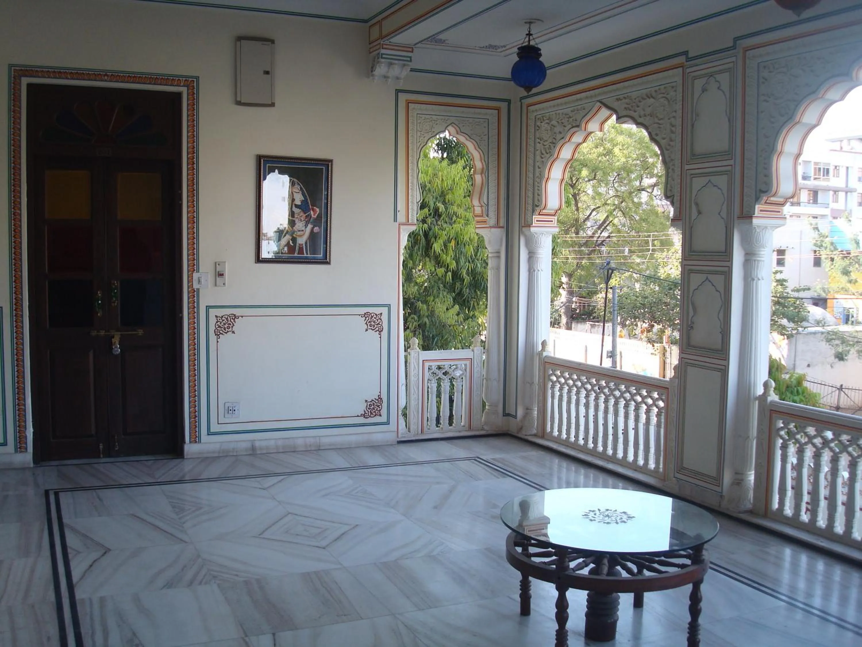Balcony/Terrace in Krishna Palace - A Heritage Boutique Hotel