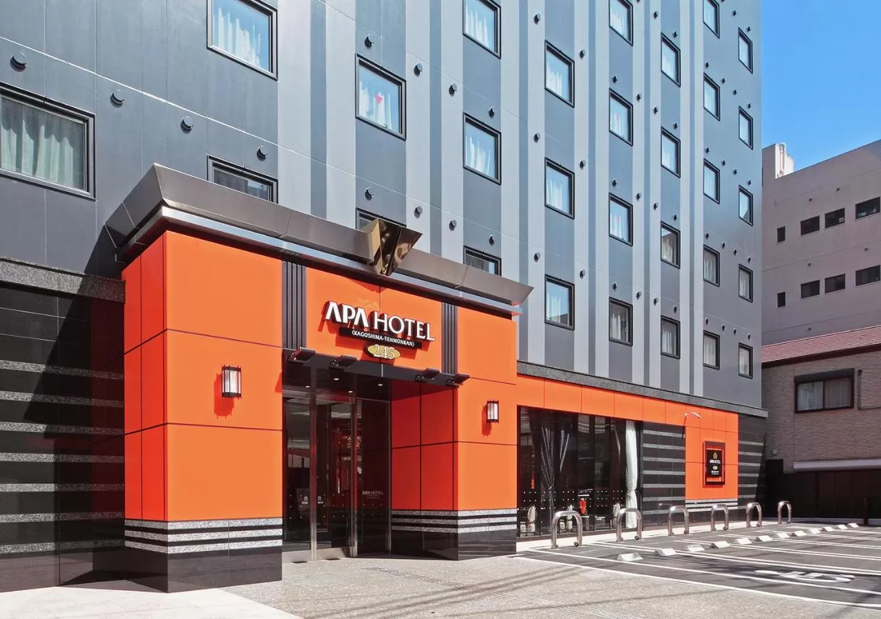 Facade/entrance in APA Hotel Kagoshima Tenmonkan