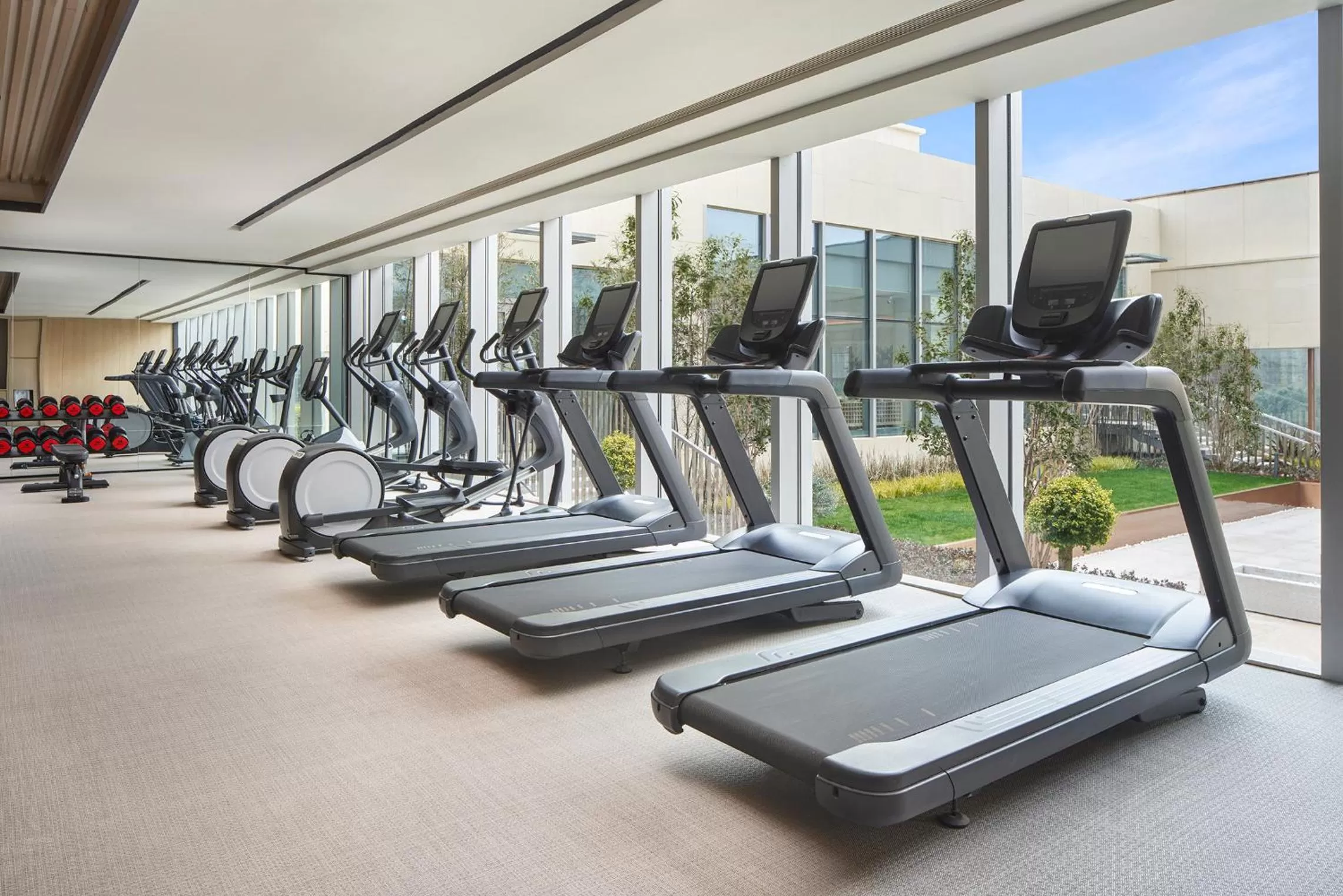 Fitness centre/facilities in Hyatt Regency Ningbo Hangzhou Bay