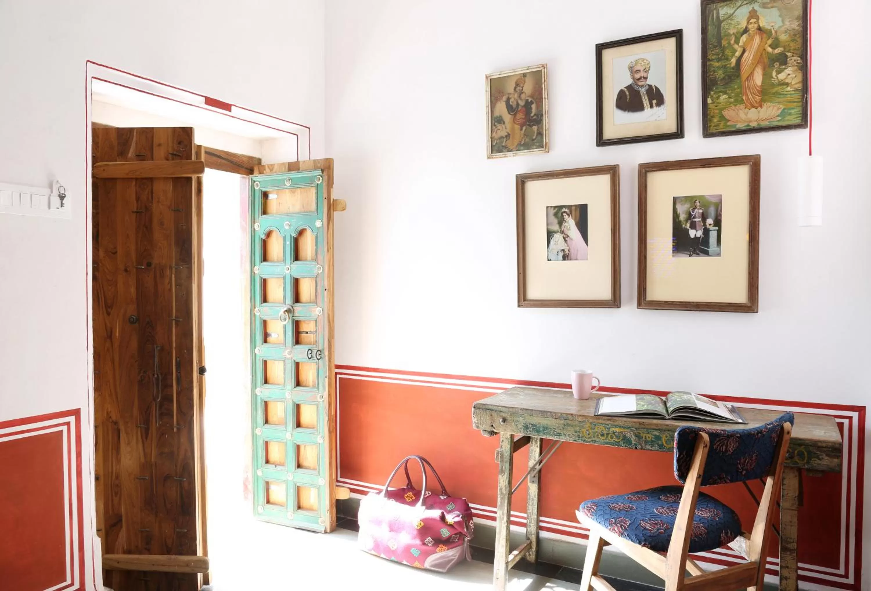 Decorative detail, Dining Area in Little Garden Guest House