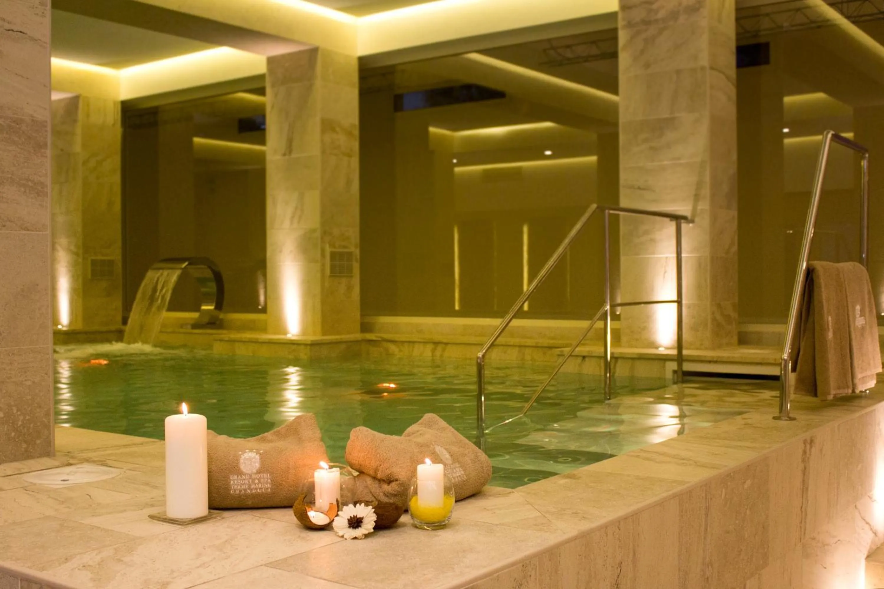 Spa and wellness centre/facilities in Hotel Granduca SPA & Parking