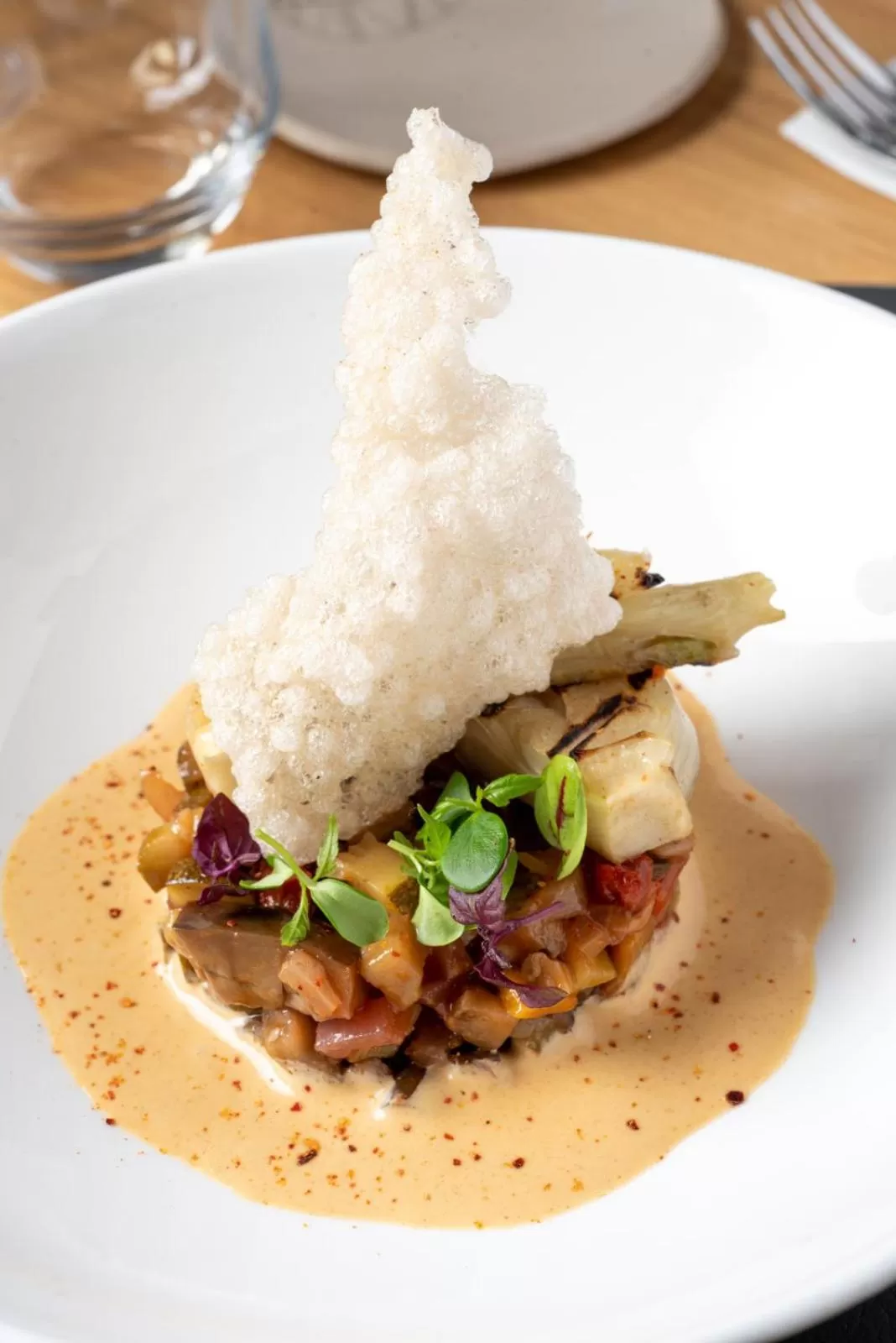 Food and drinks in Domaine la Pierre Blanche