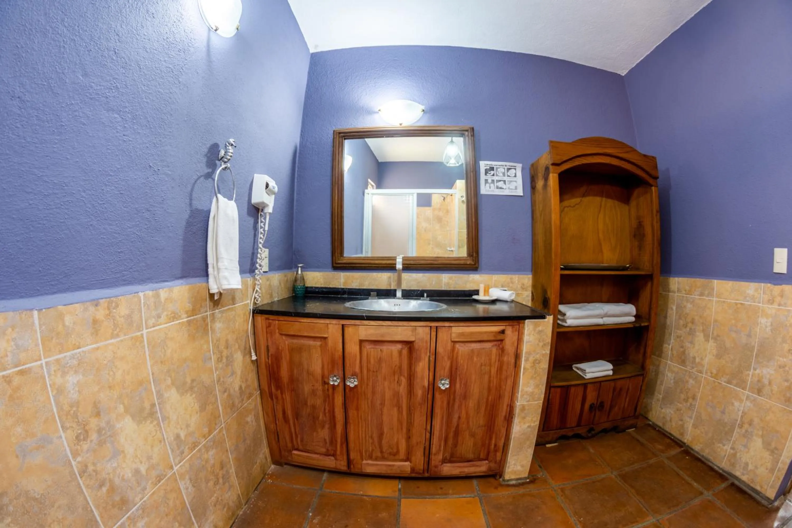 Bathroom in Hotel Casa Santamaría
