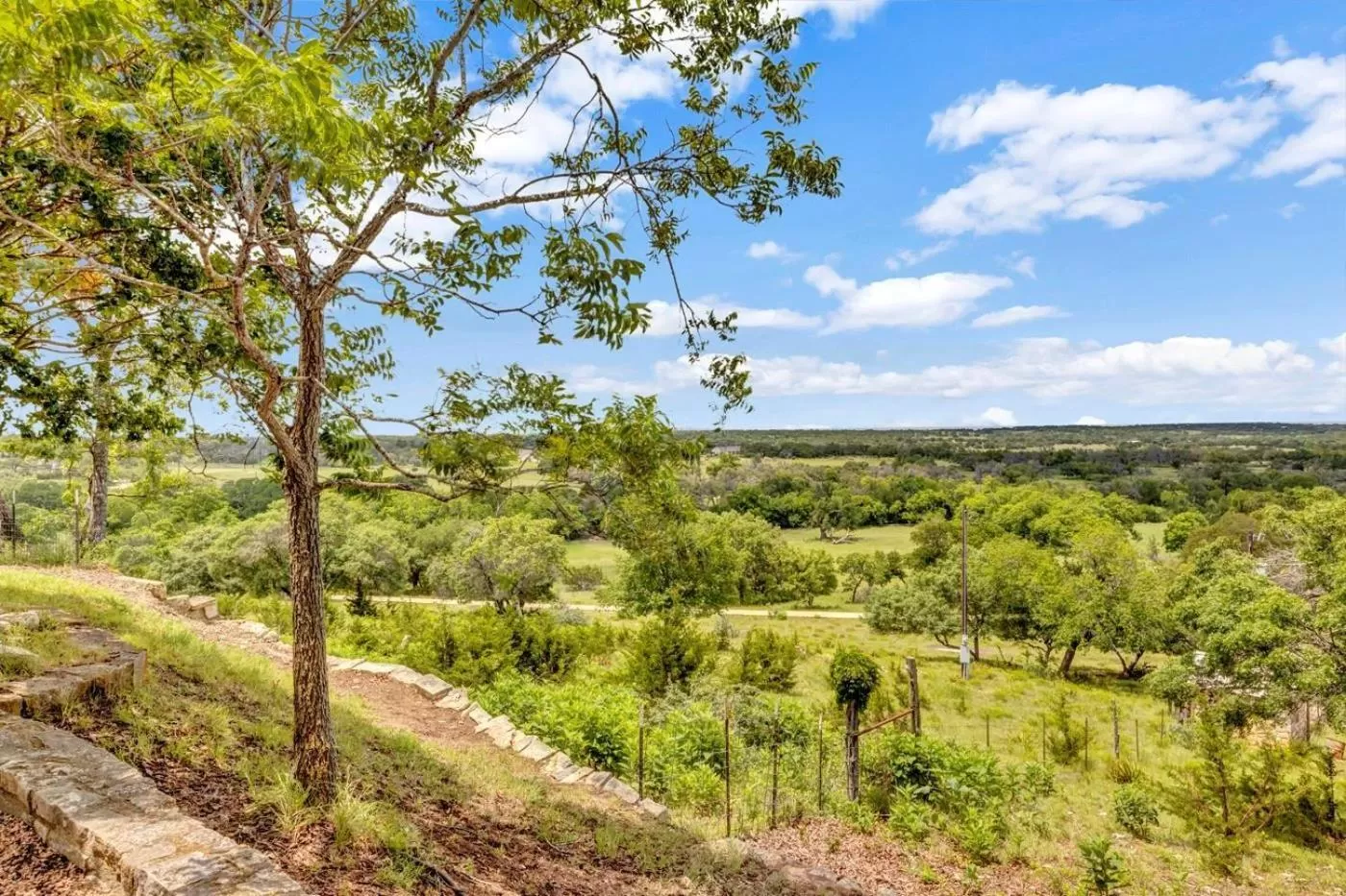 Natural landscape in A Barn At The Quarry