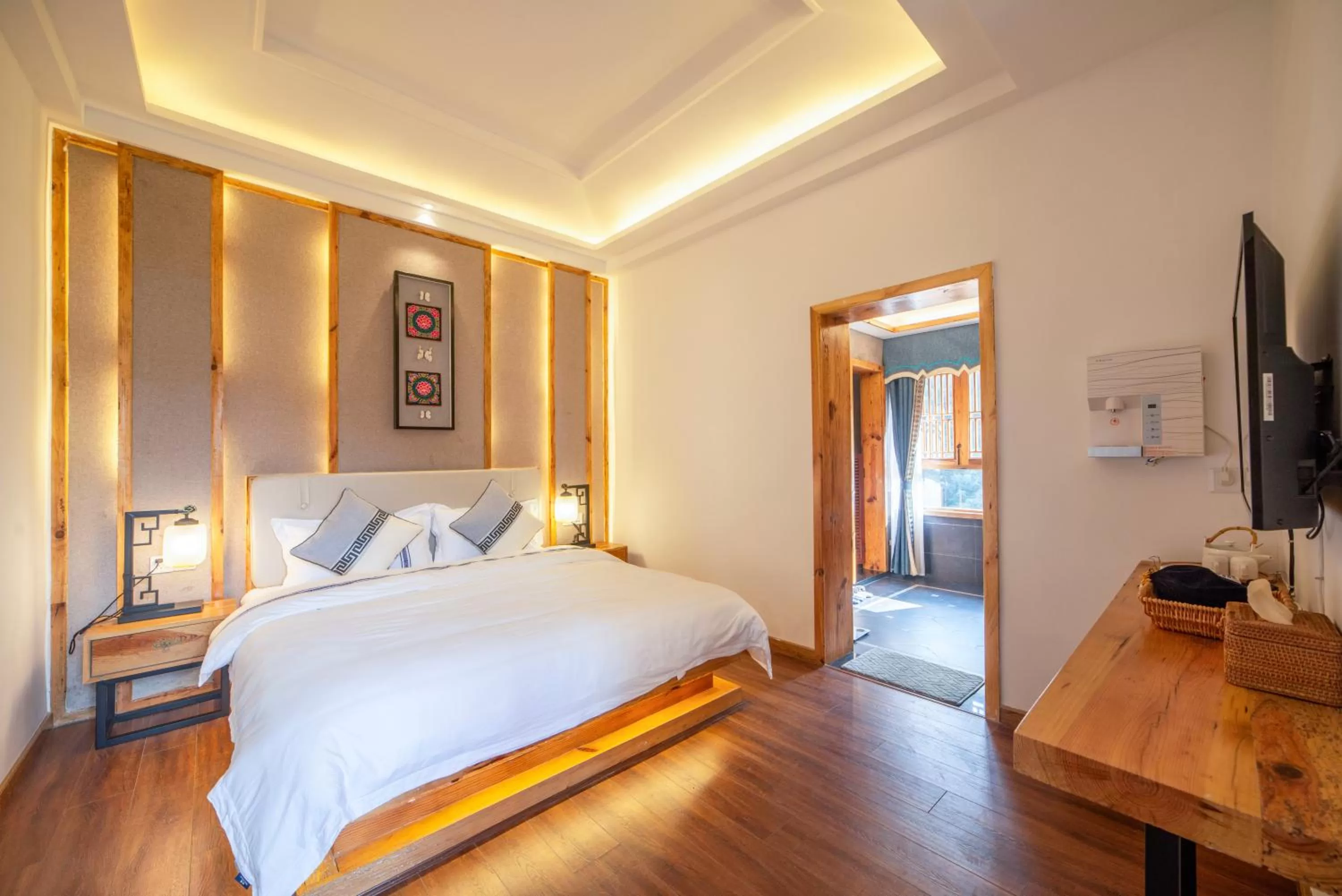 Bed in Yuelu Homestay