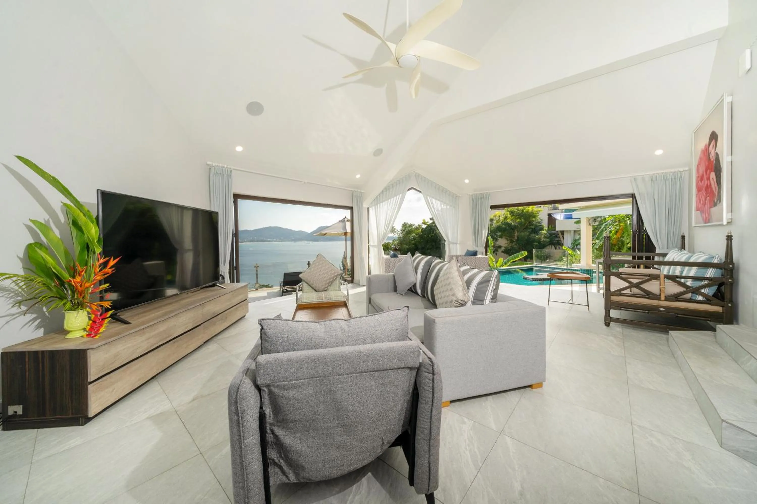 Living room in IndoChine Resort and Villas