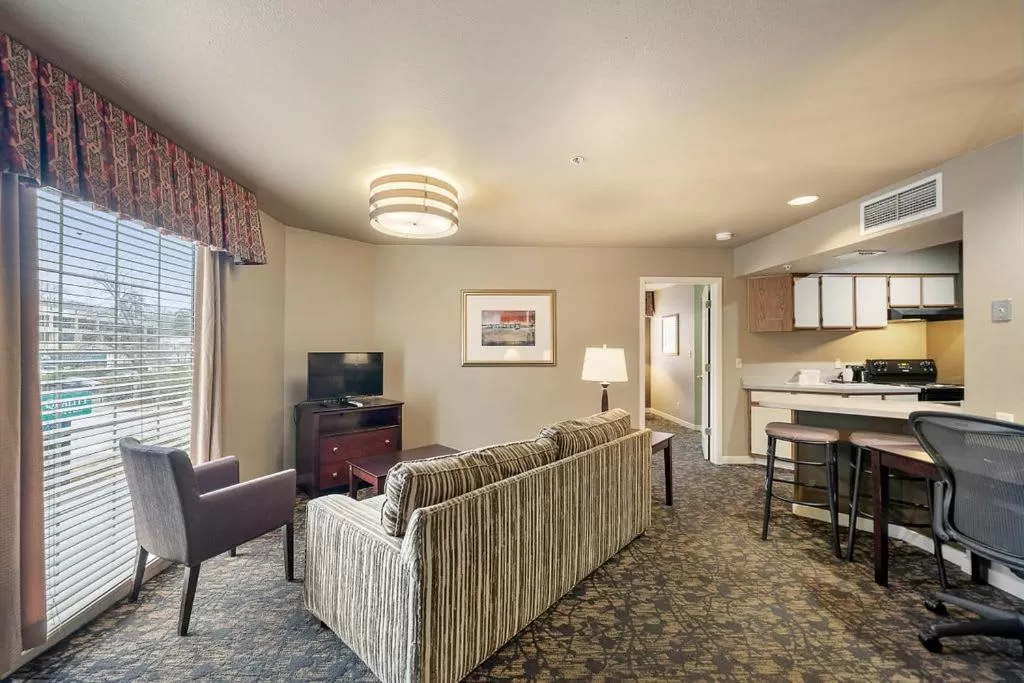 Living room, Dining Area in The 505 Collection Buckhead