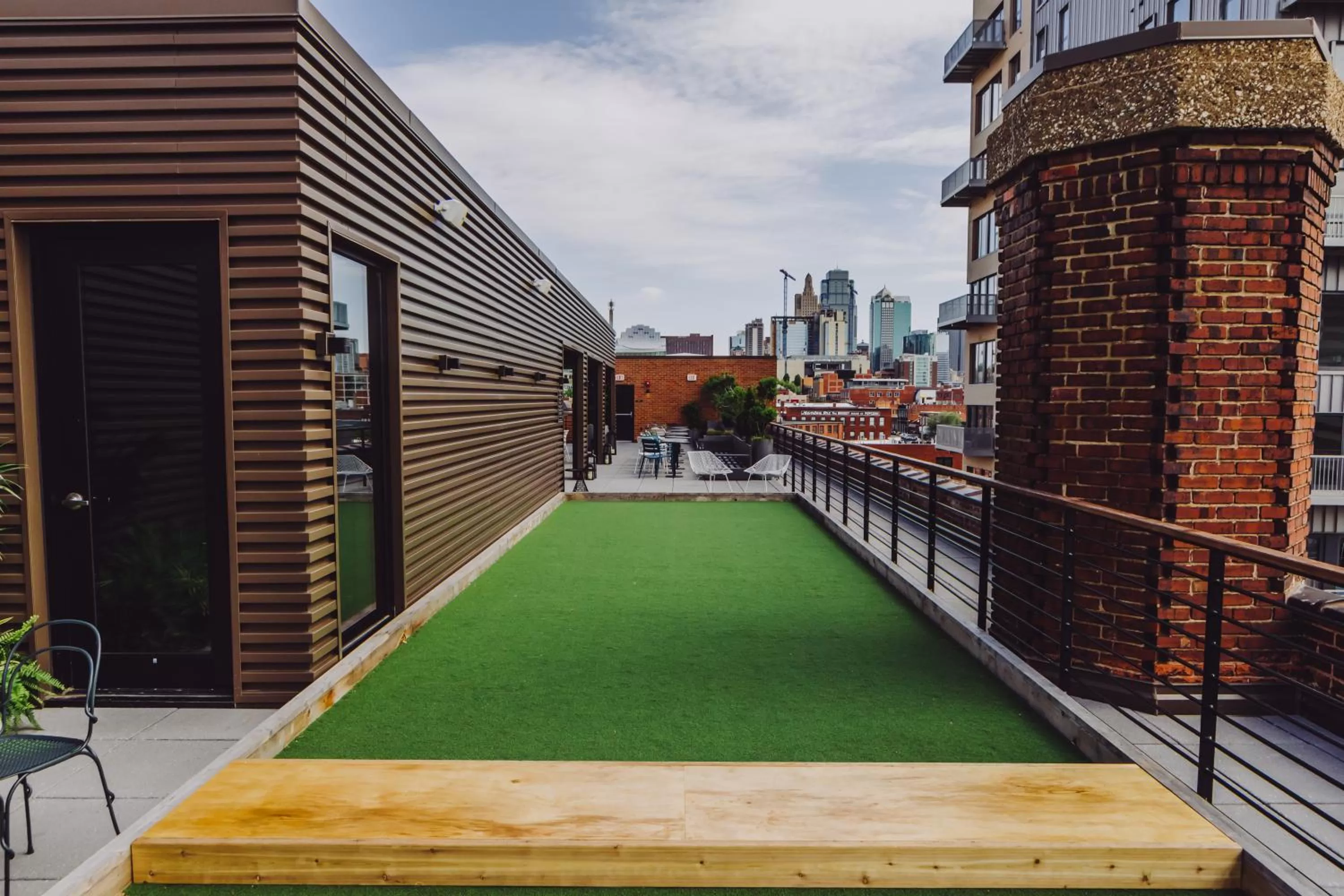 Property building in Crossroads Hotel