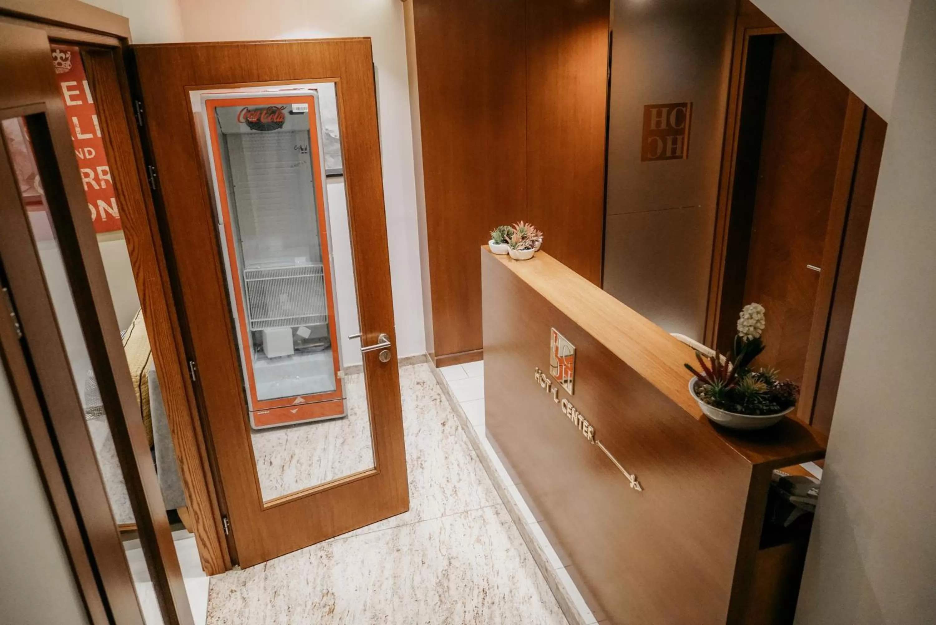 Lobby or reception, Bathroom in Center Hotel