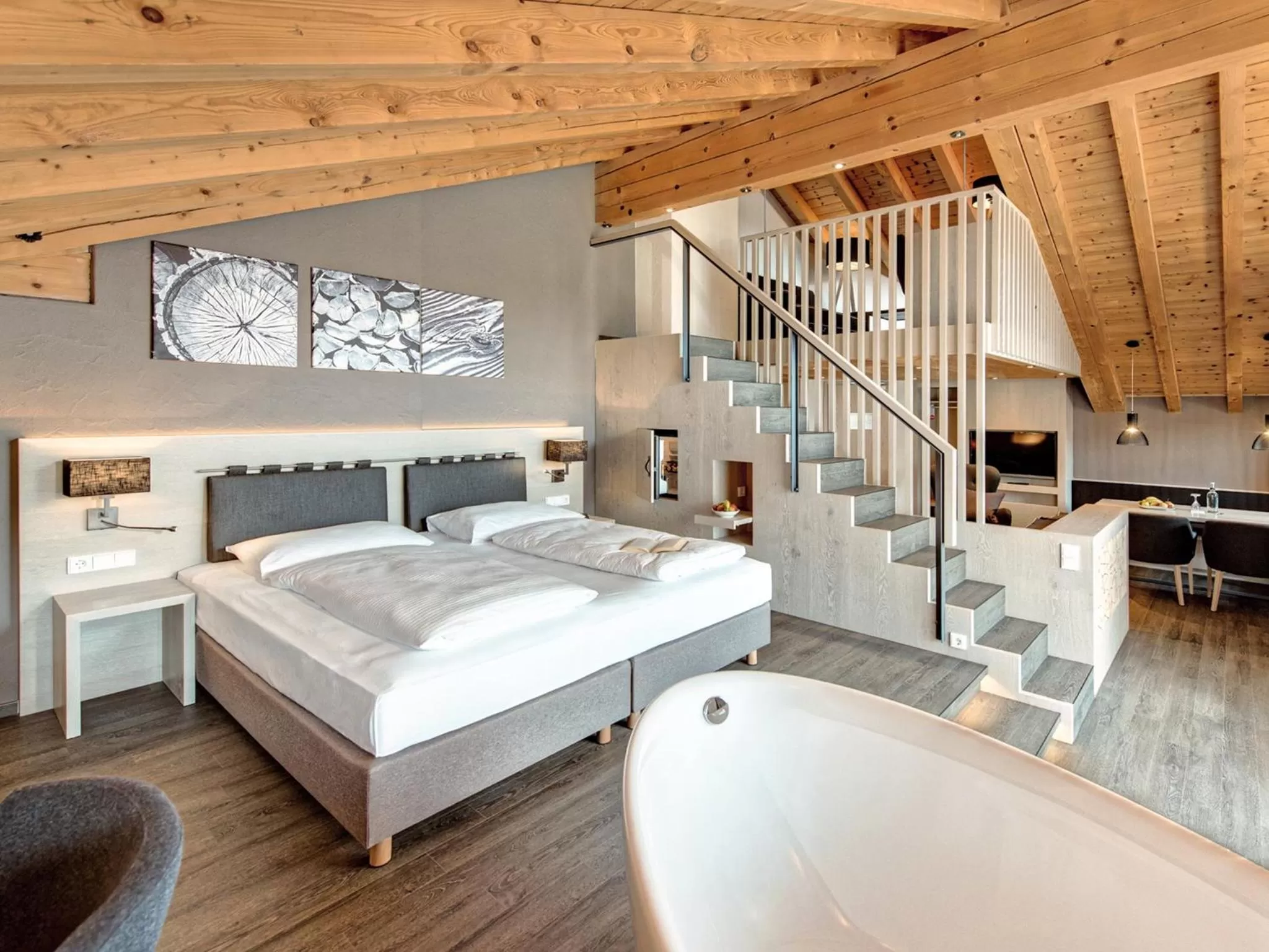 Photo of the whole room, Bed in Hotel Die Krone - Immenstadt-Stein