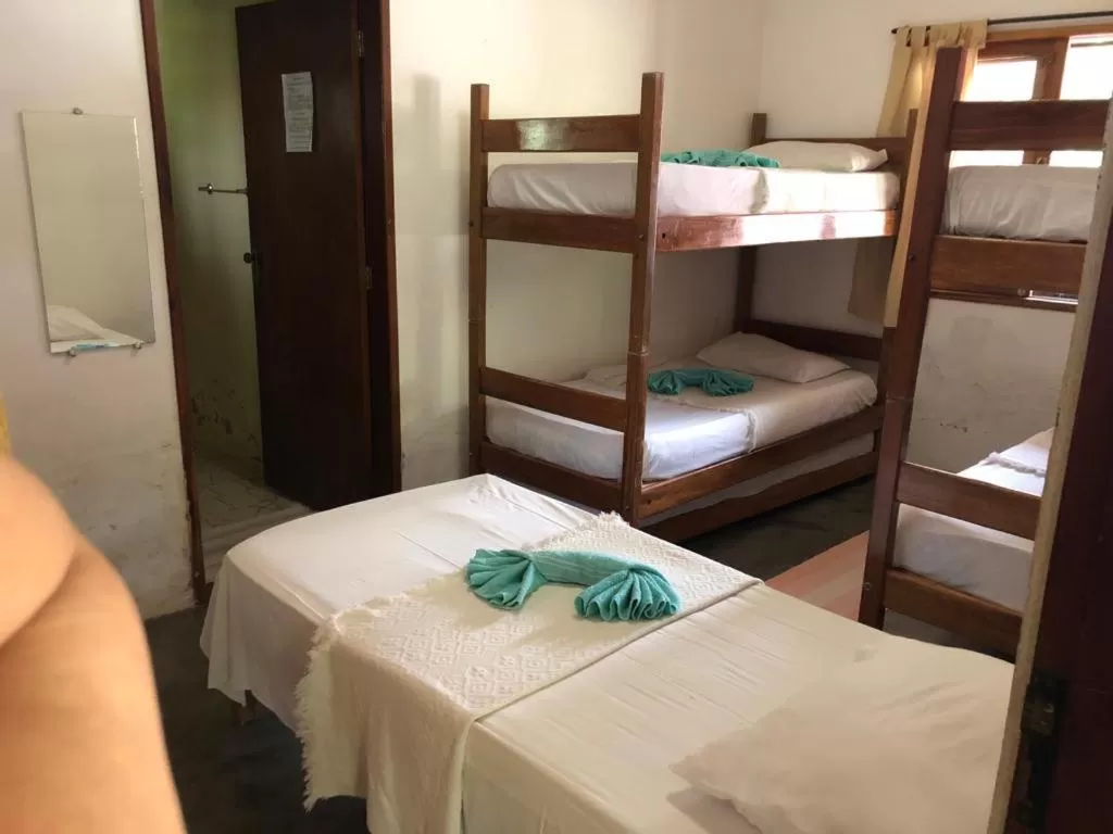 Bed in Pousada Aba da Serra