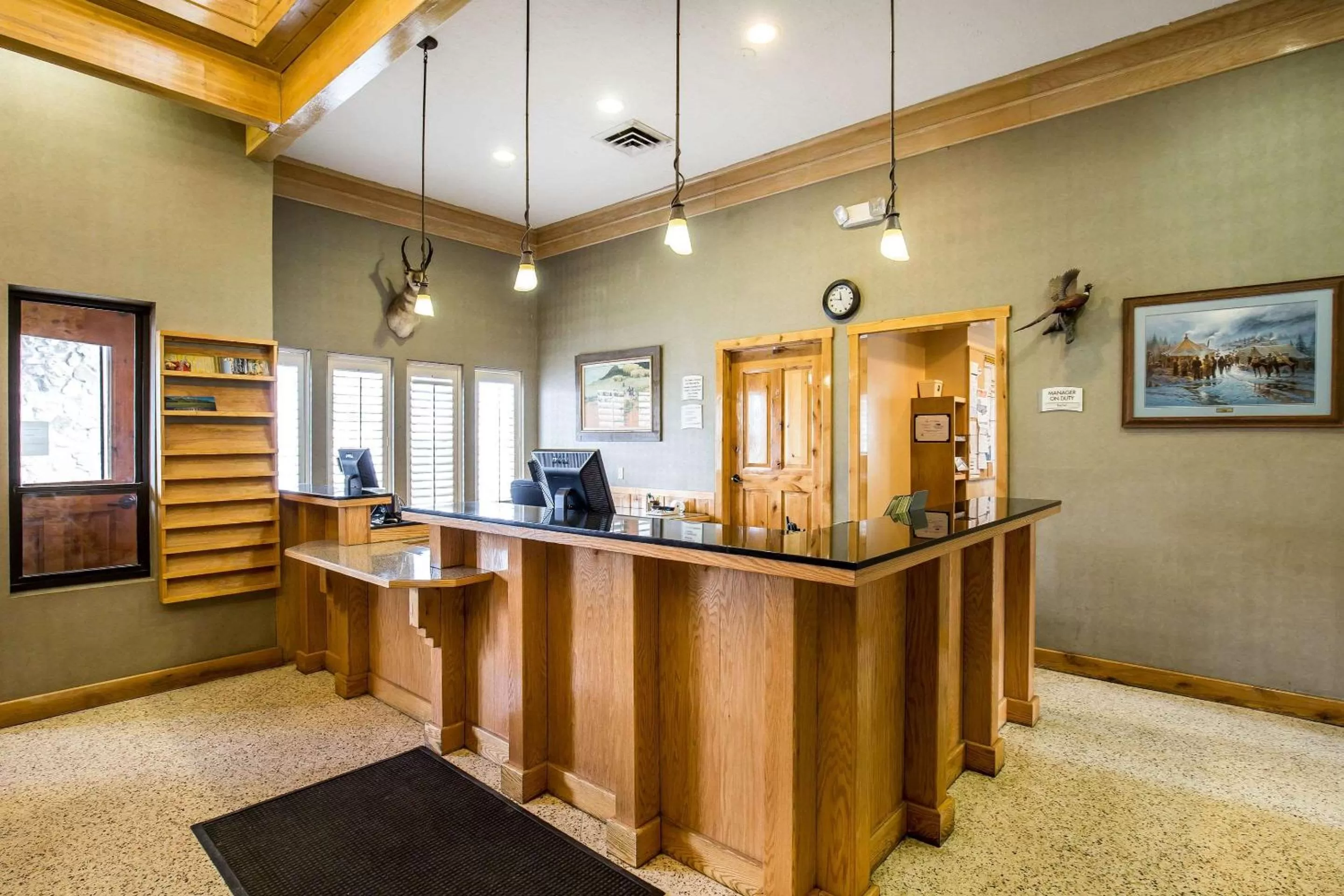 Lobby or reception in Quality Inn