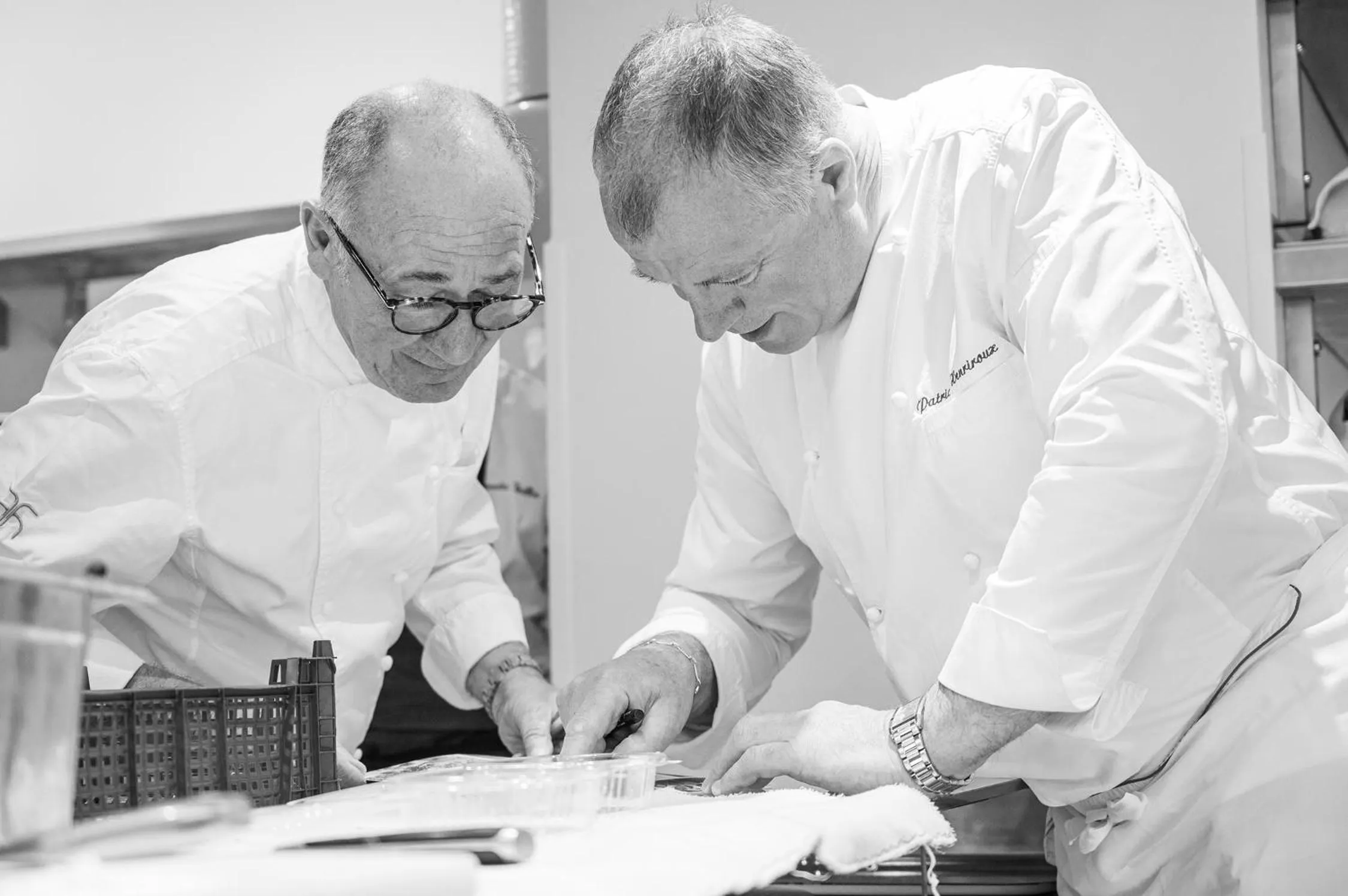 Staff in La Pyramide - Maison Henriroux