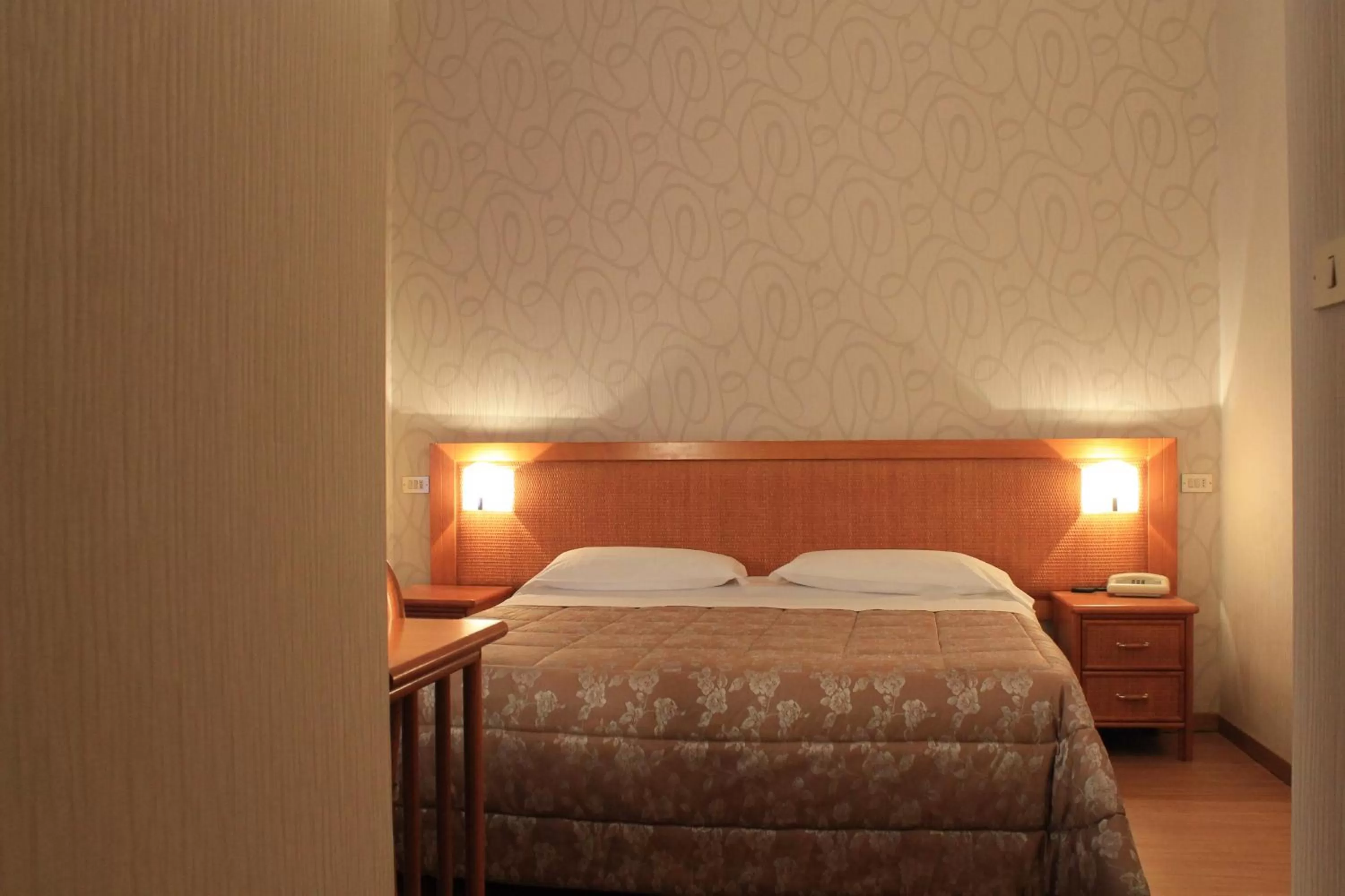 Bed in Hotel Kristina