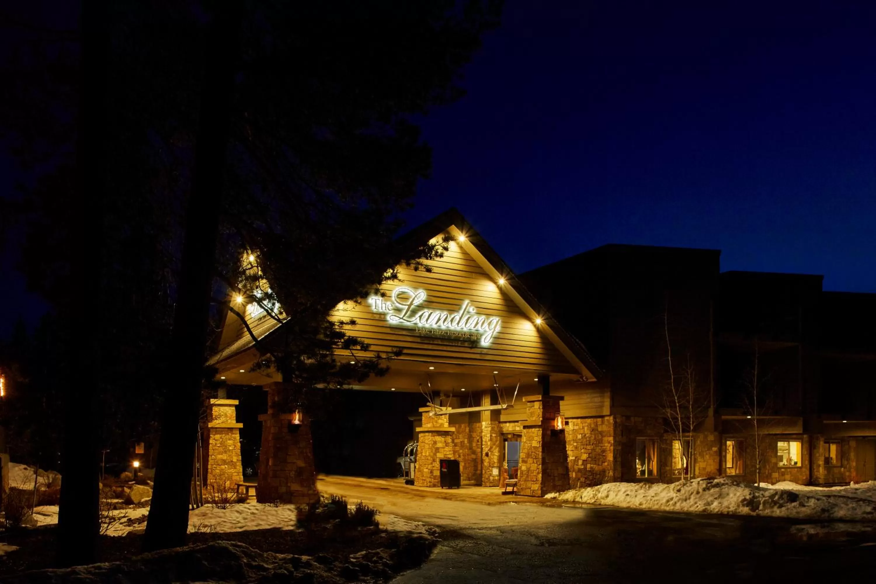 Facade/entrance in The Landing Resort and Spa