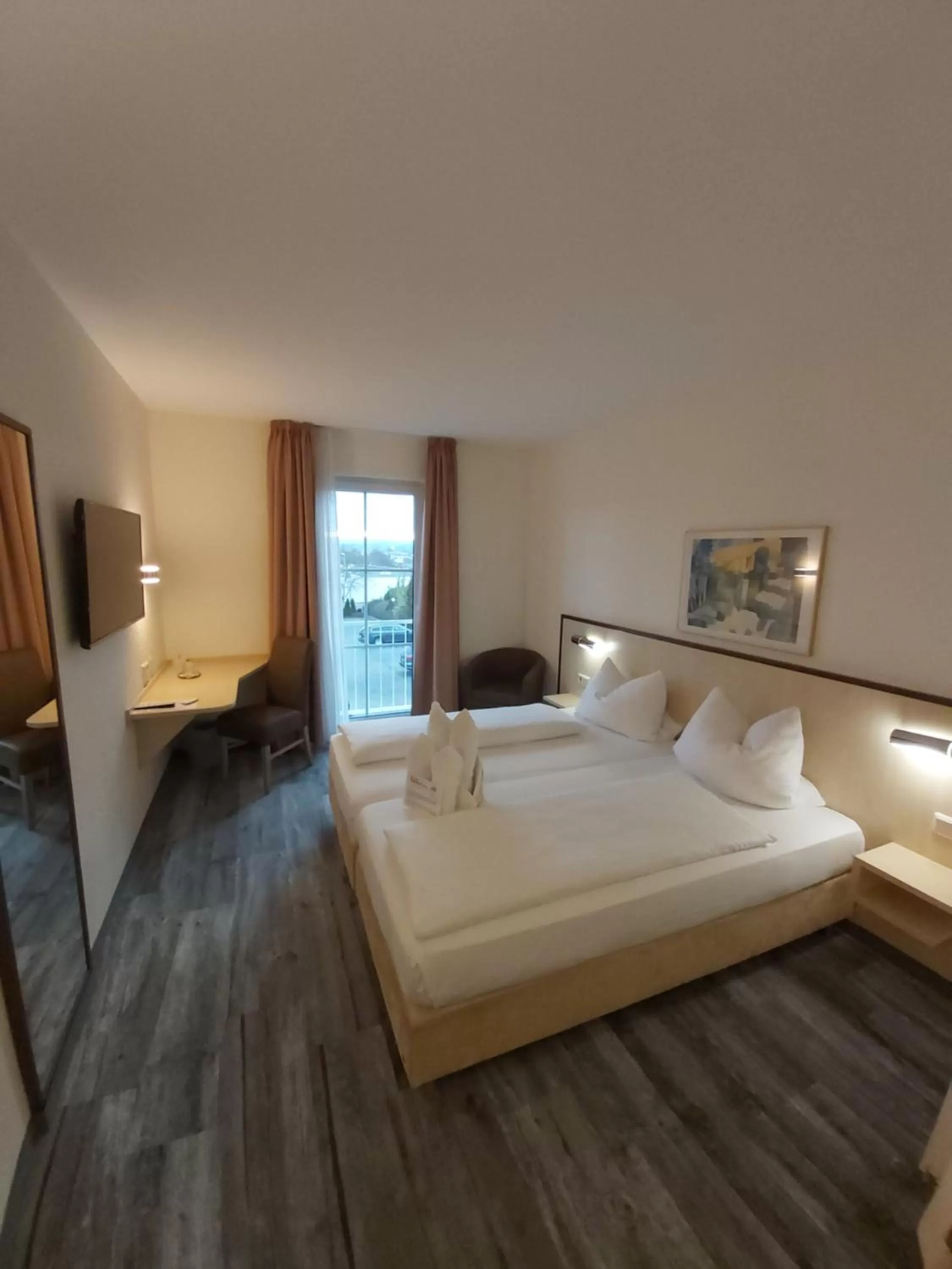 Bed in Hotel Montana Limburg