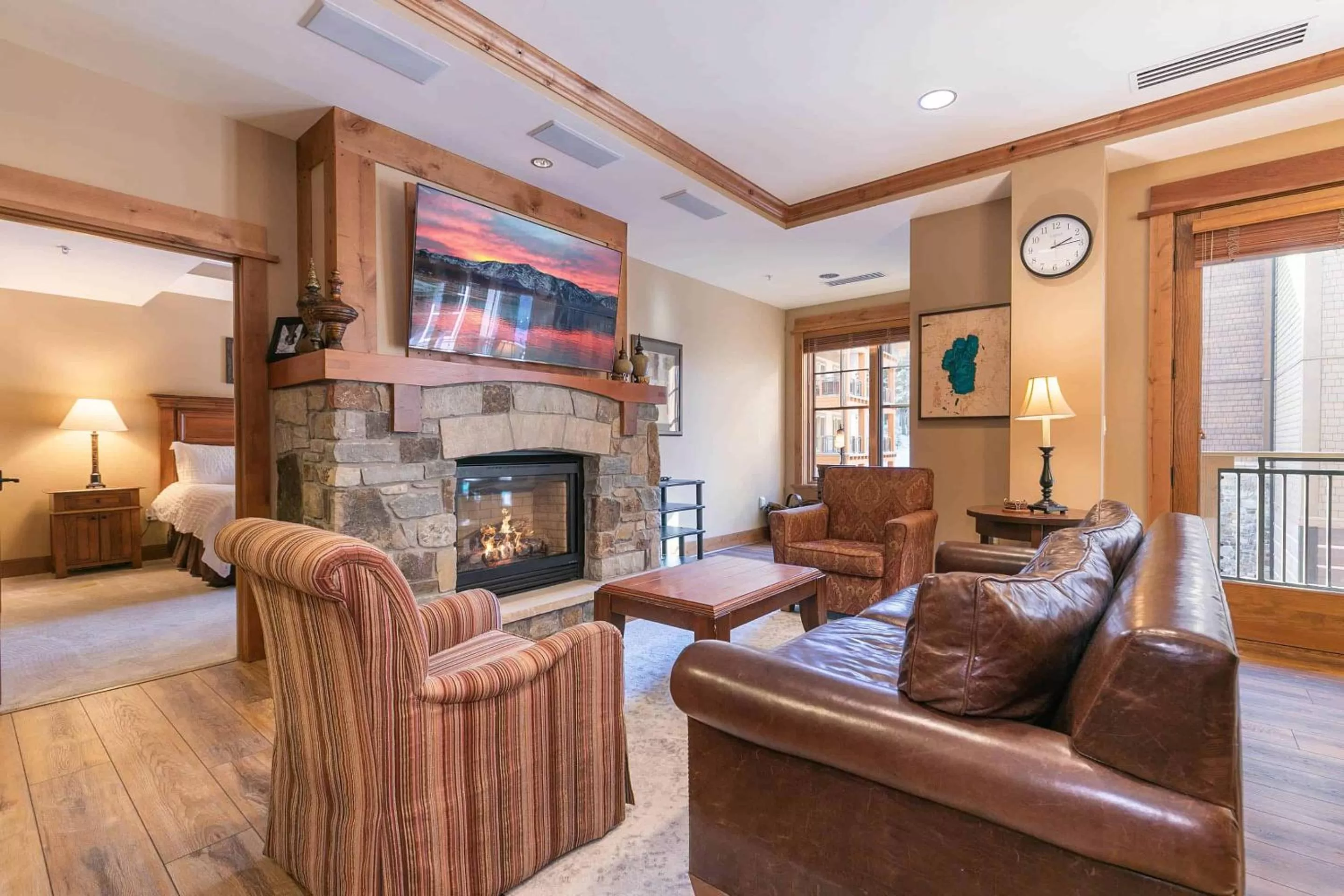 Seating Area in East West Hospitality at Tahoe