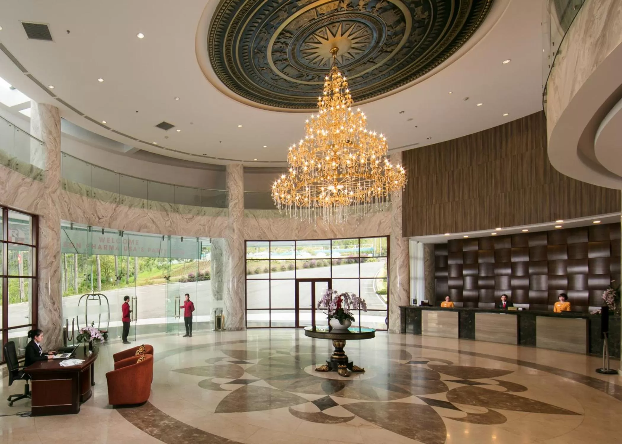 Lobby or reception in Swiss-Belresort Tuyen Lam