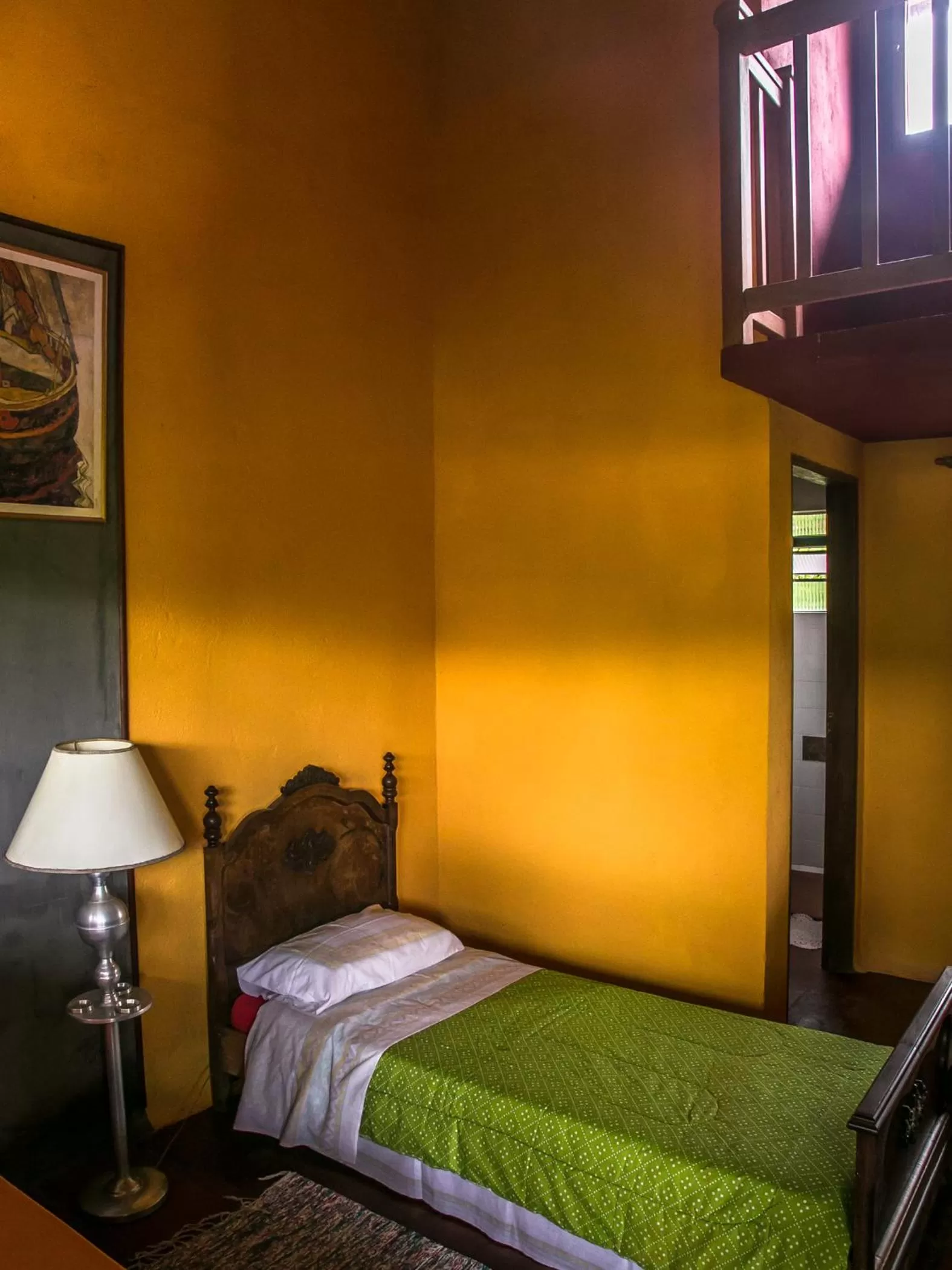 Bed in Lagamar Ecohotel