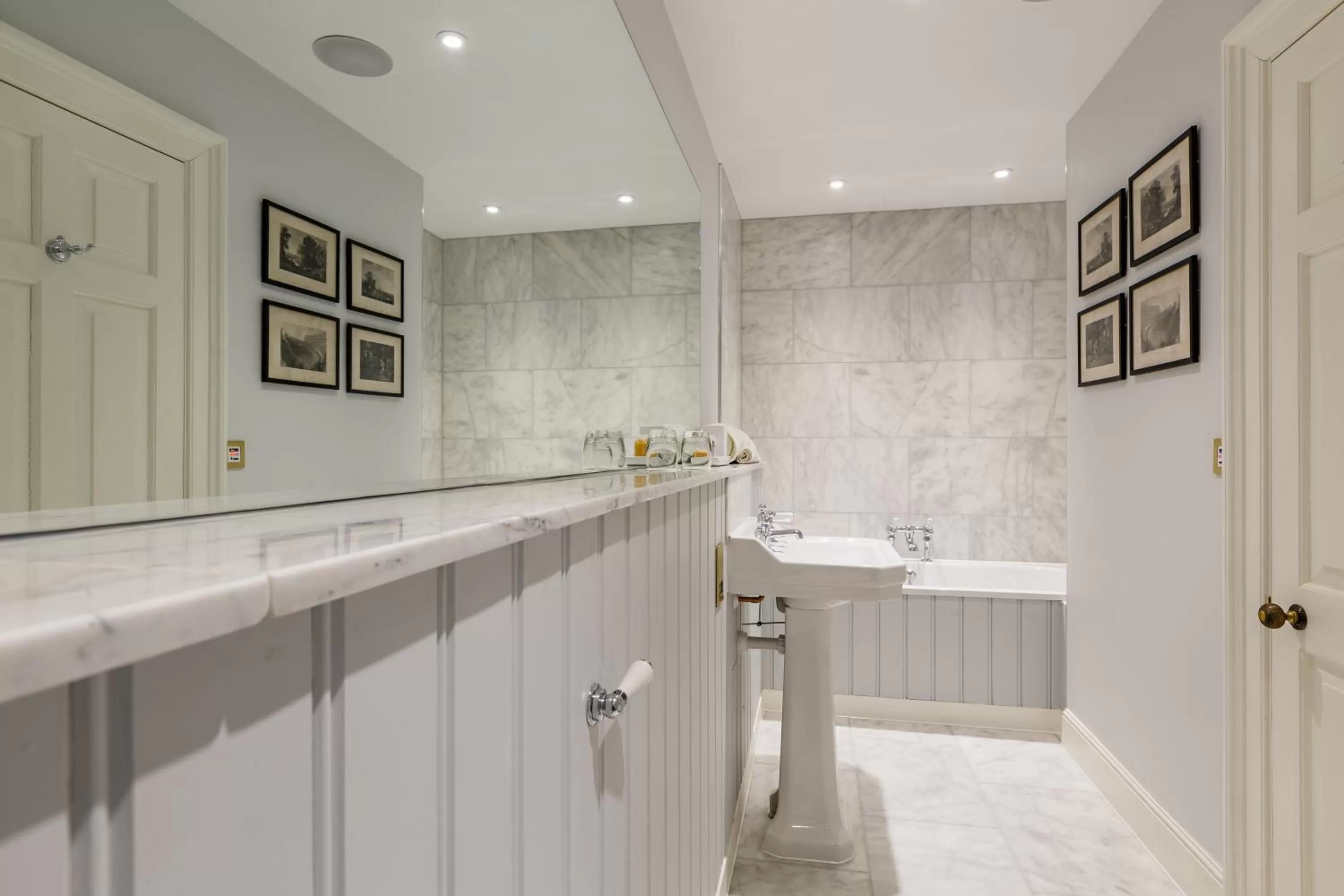 Bathroom in The Assembly House in central Norwich