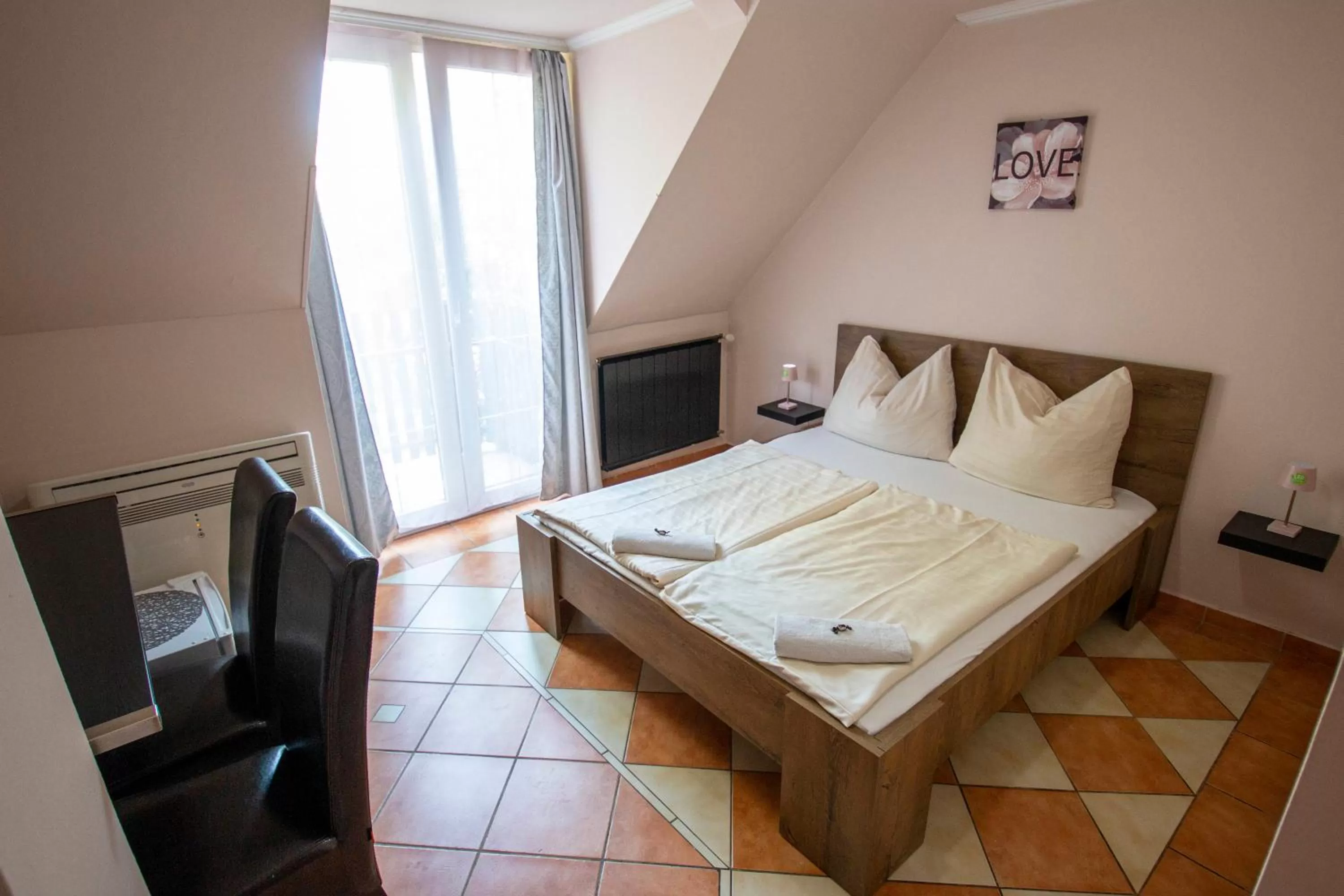 Bed in Richter Pansion