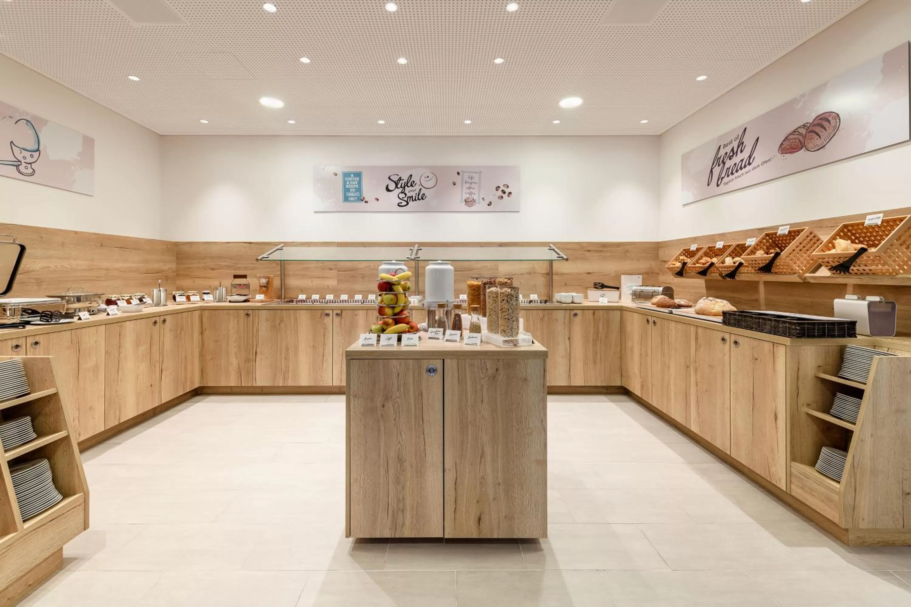 Buffet breakfast in ibis Styles Bamberg