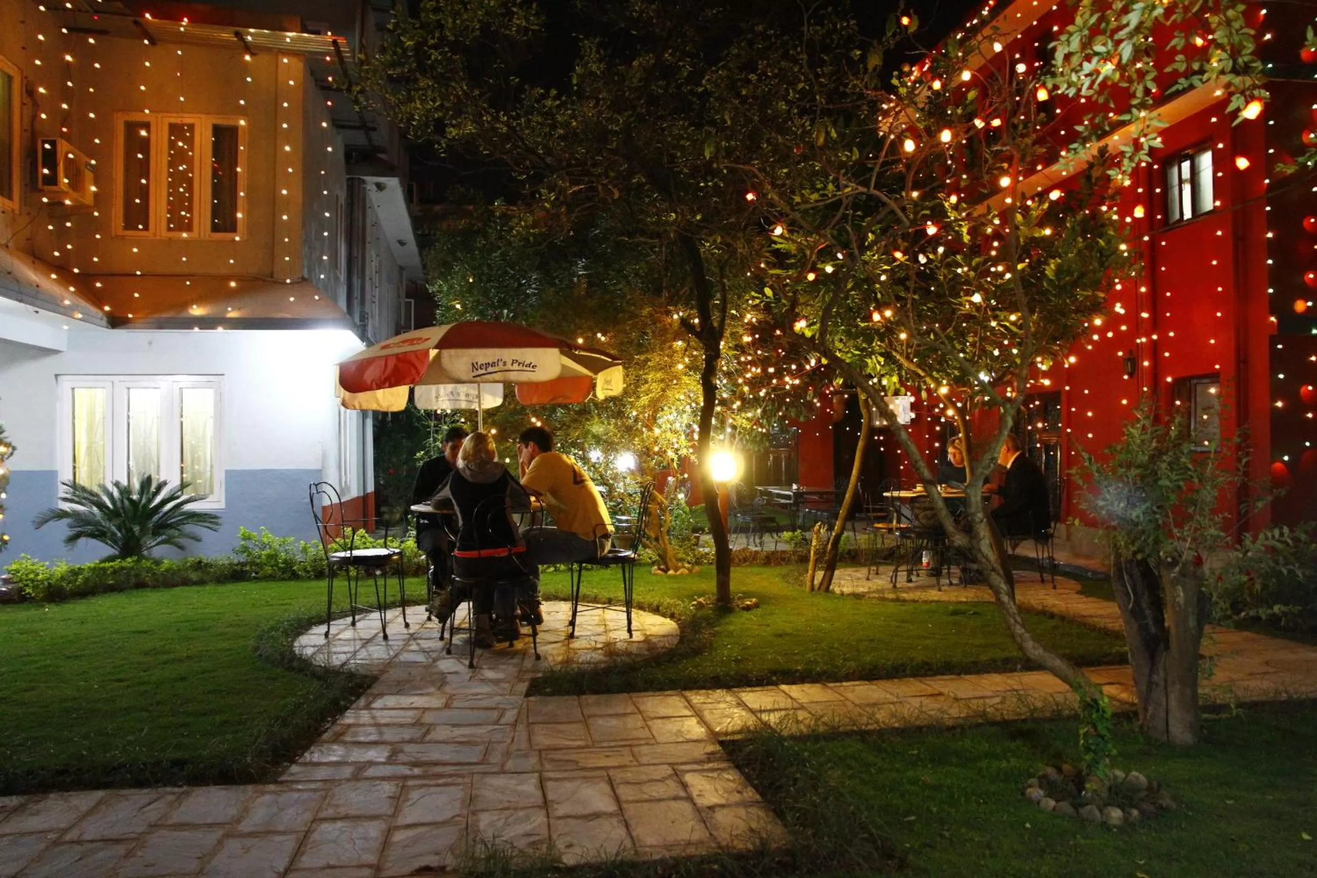 Patio in Hotel Blue Horizon