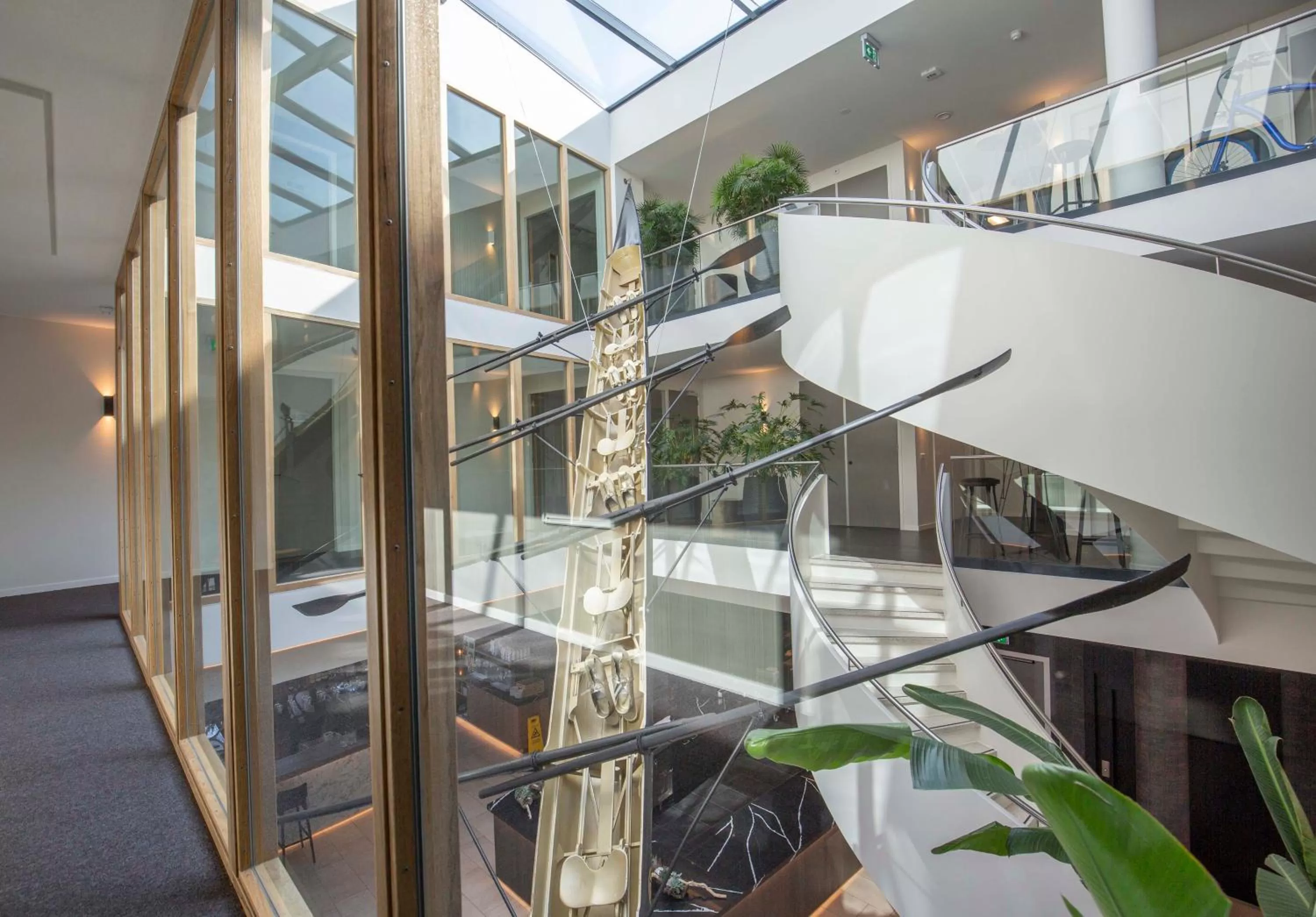 Decorative detail in Fletcher Hotel-Restaurant Het Veerse Meer