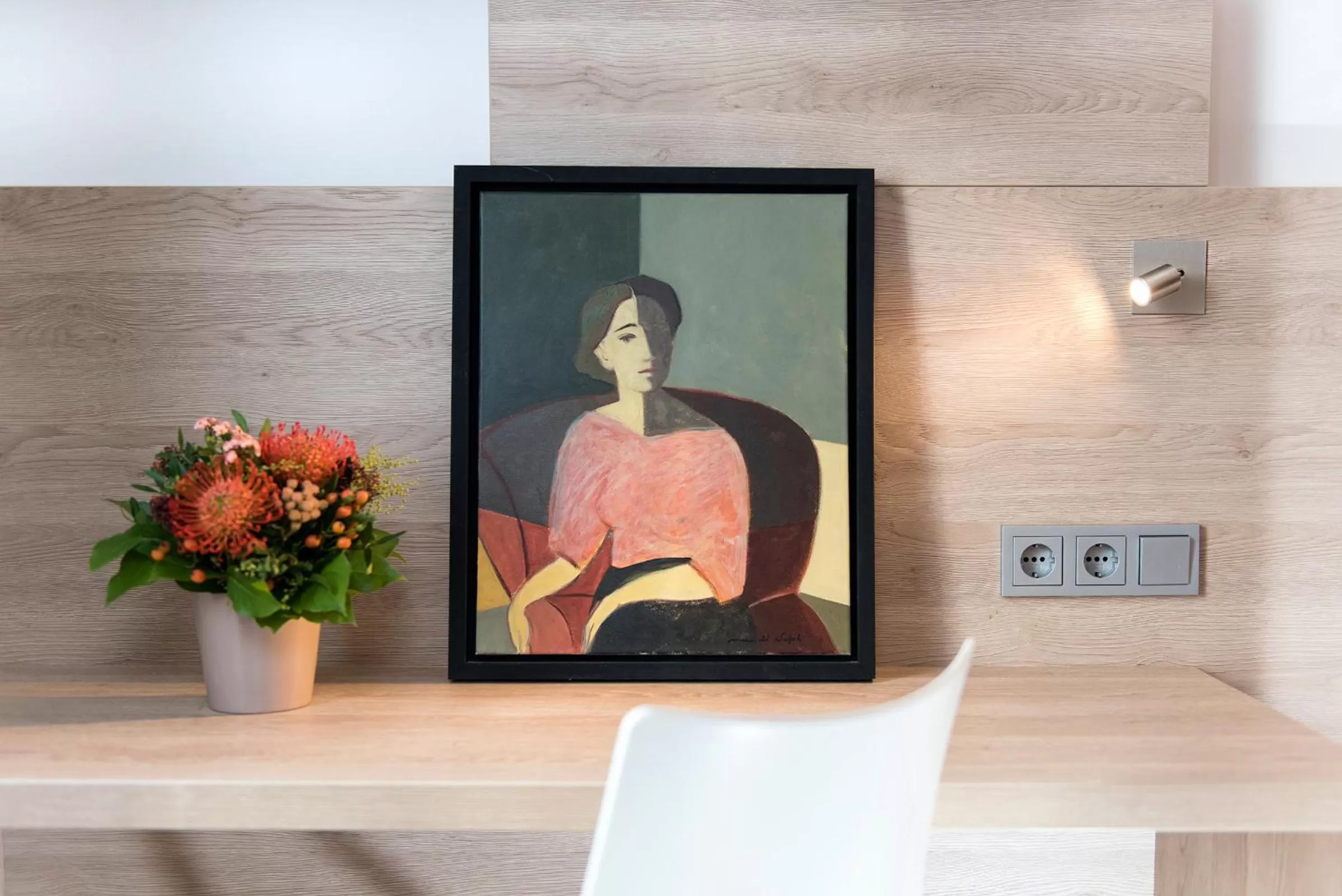 Decorative detail in Hotel Amba