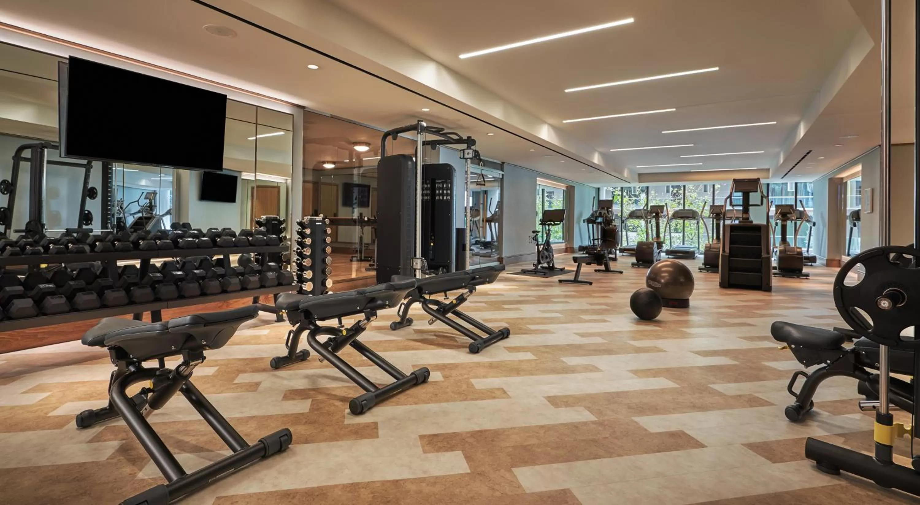 Fitness centre/facilities in Pendry West Hollywood