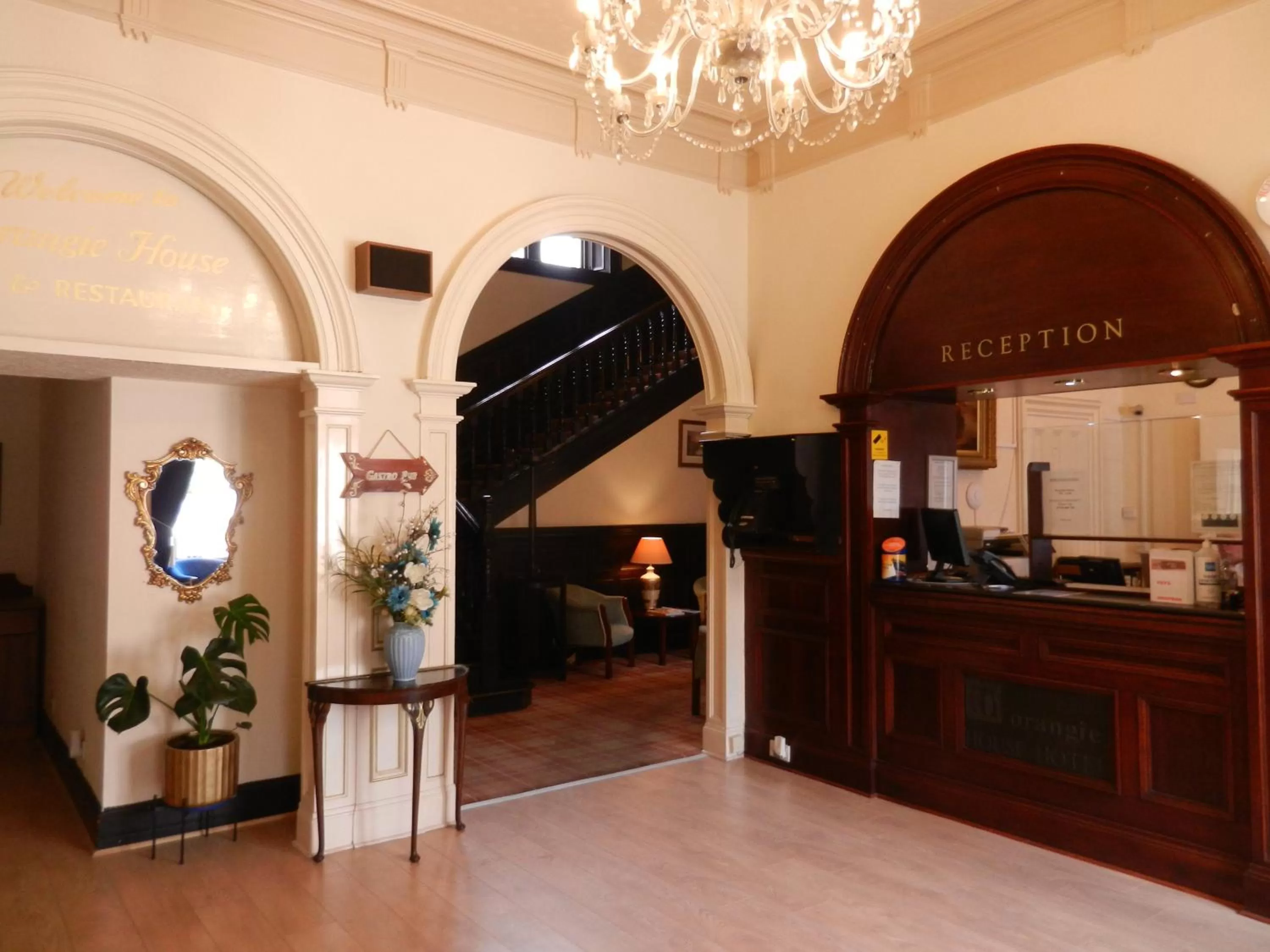 Lobby or reception in Morangie Hotel Tain