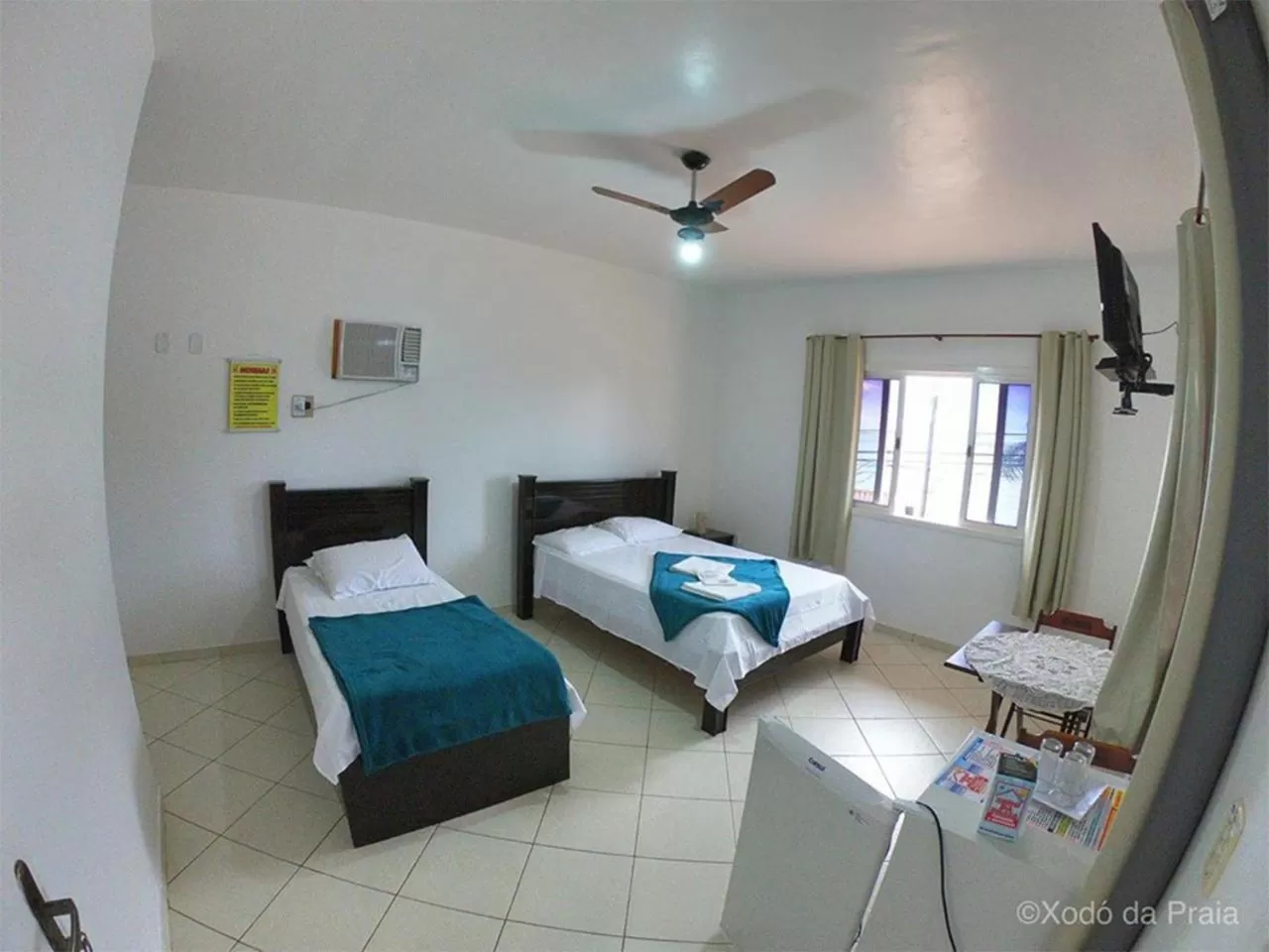 Bedroom, Bed in Pousada Xodó da Praia