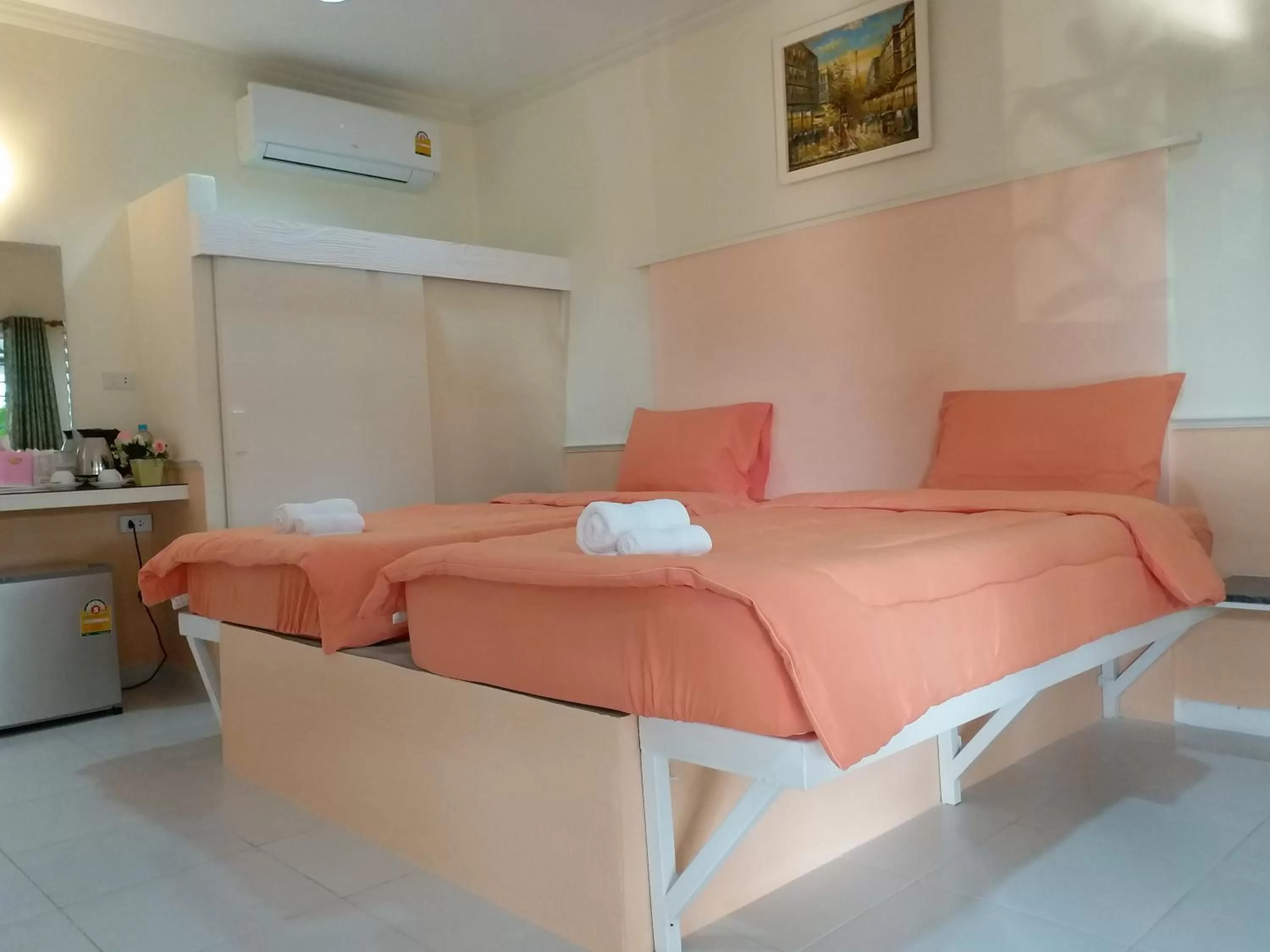 Bed in Fancy Carp Resort