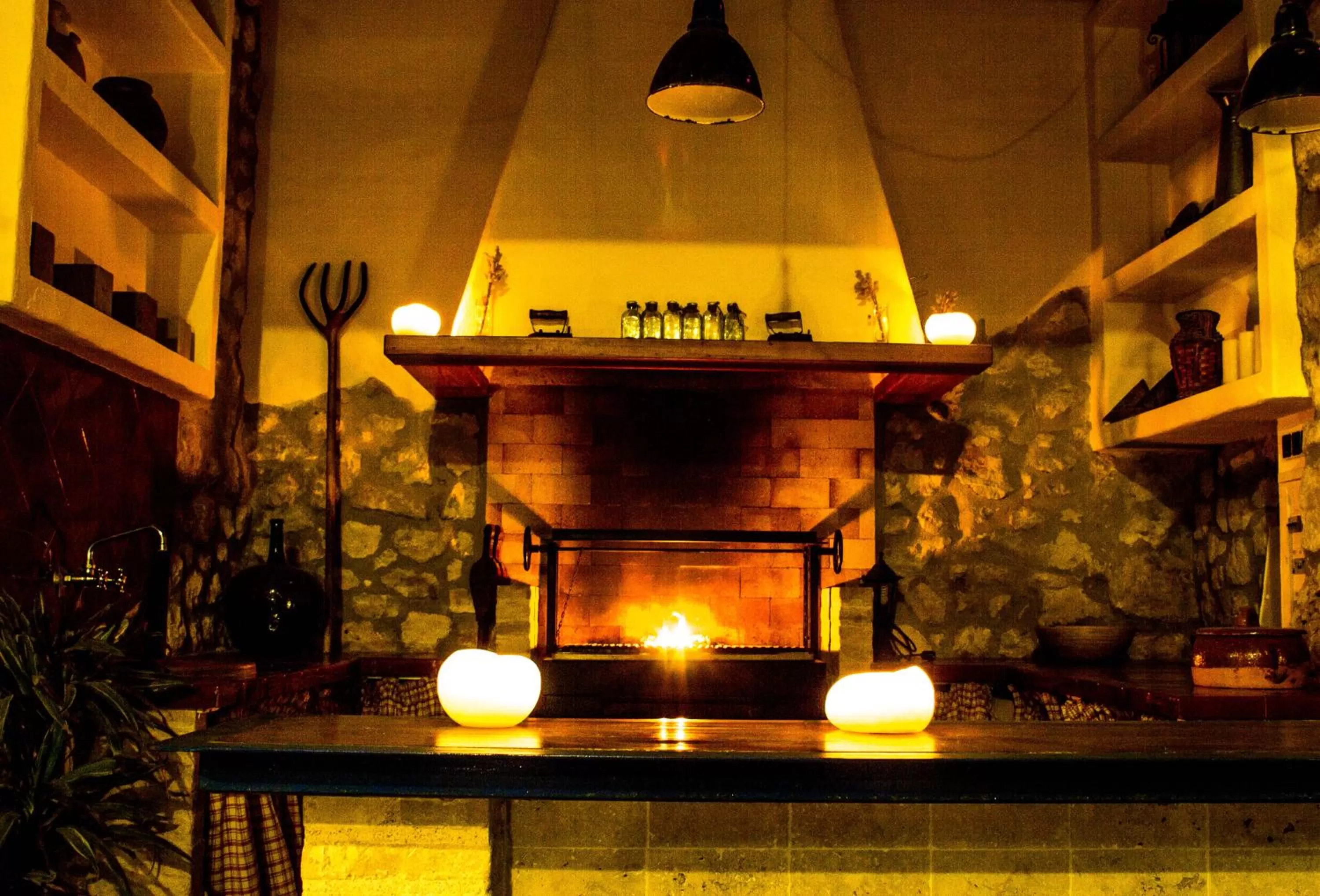 Decorative detail in La Font D'Alcala