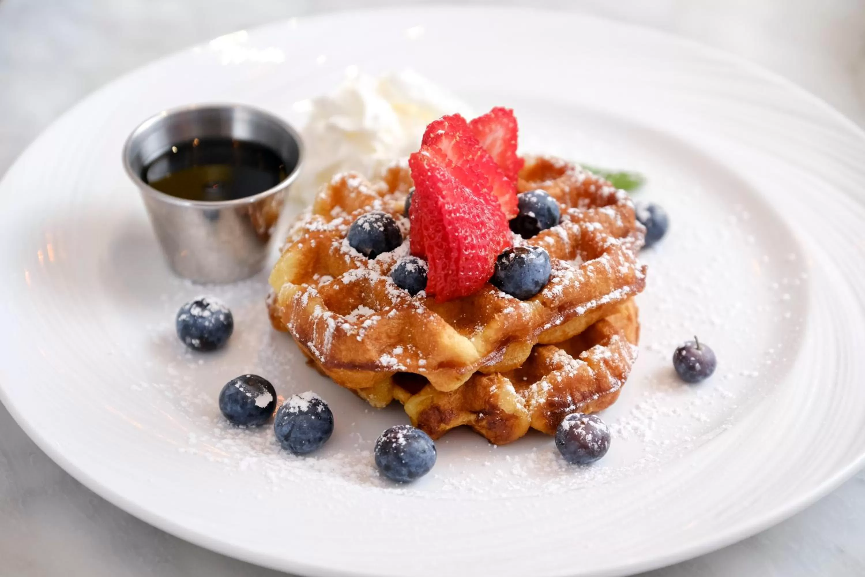 Continental breakfast in South Beach Hotel