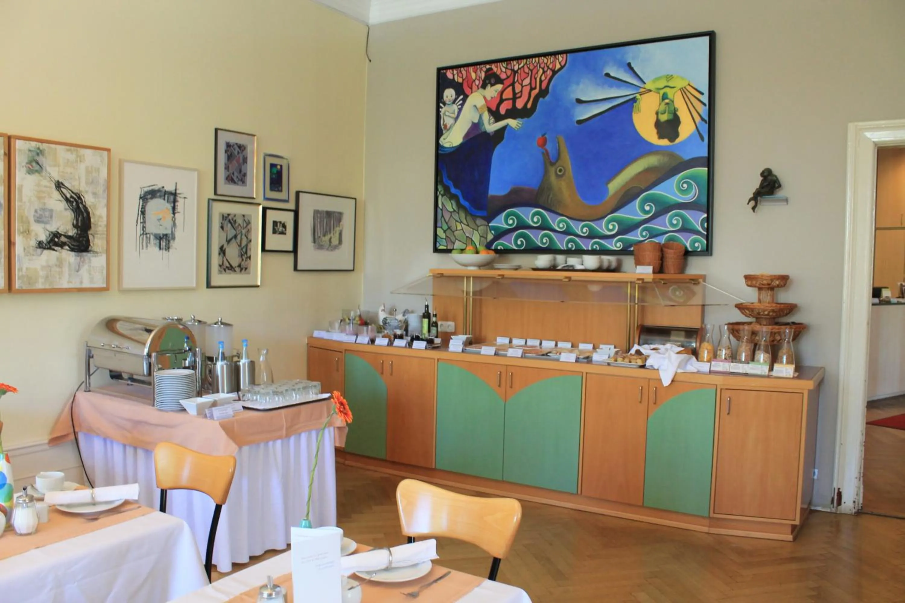 Buffet breakfast in Hotel Hansablick