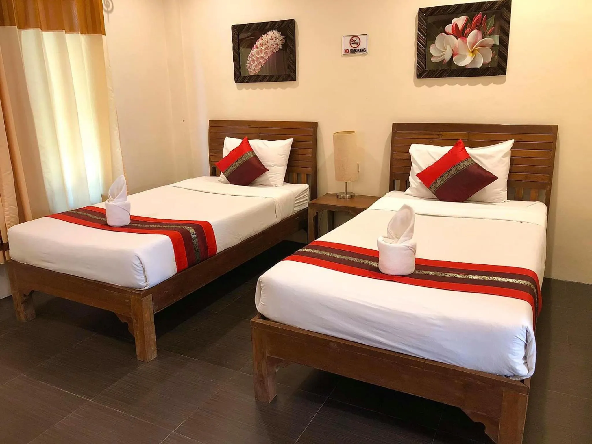 Bed in Home Inn Pai Garden