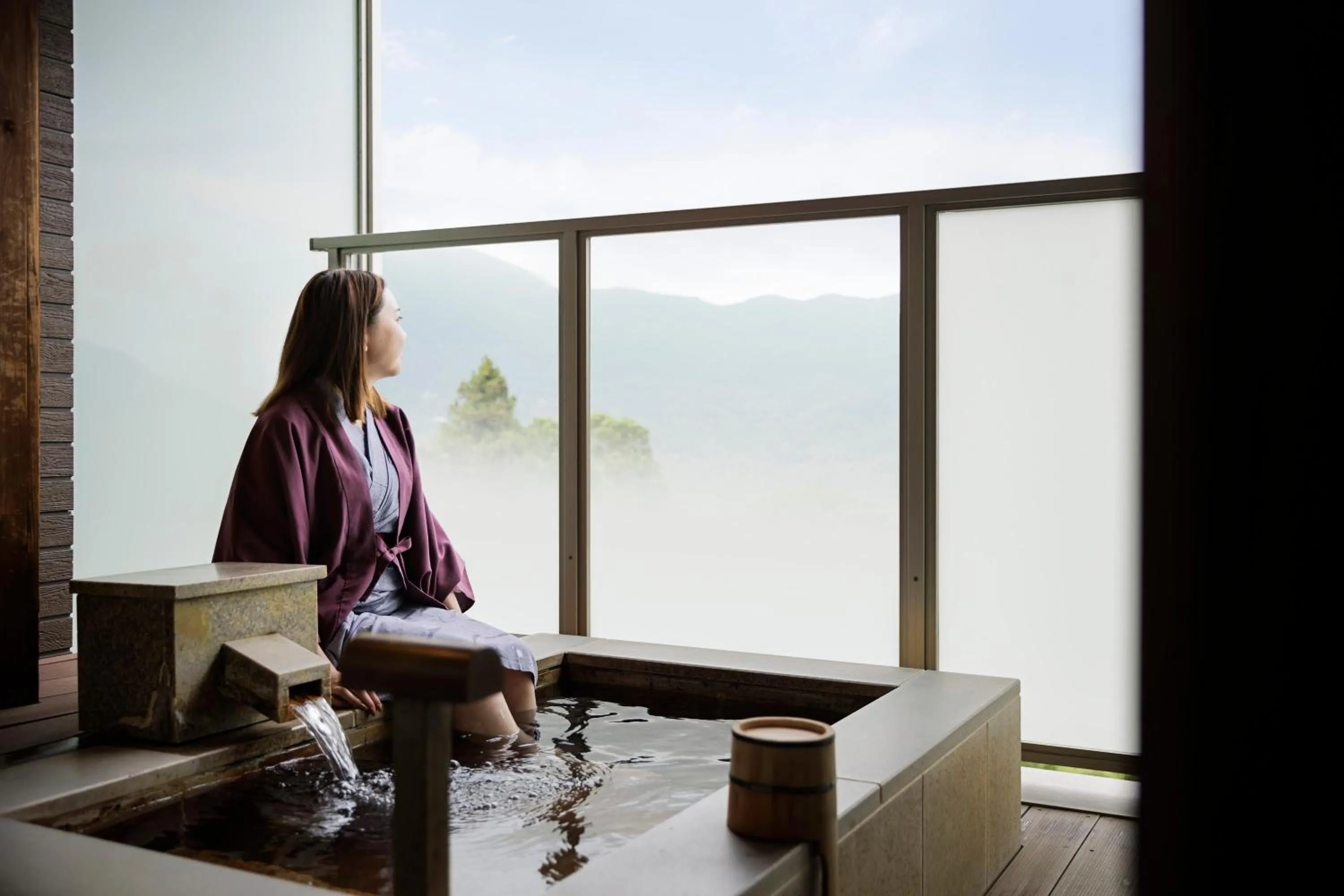 People in Laforet Hakone Gora Yunosumika