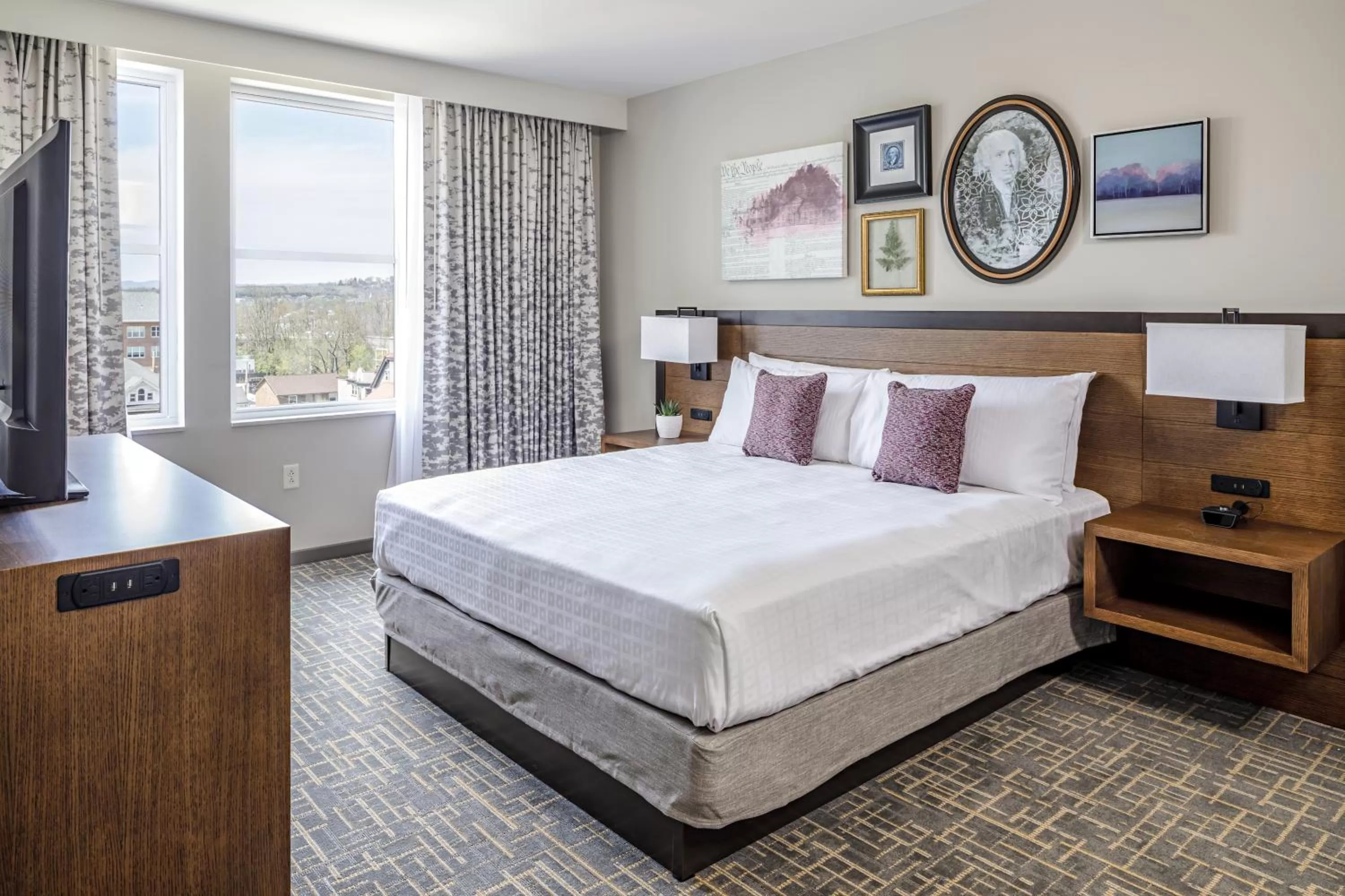 Deluxe King Suite in Hotel Madison & Shenandoah Conference Ctr.