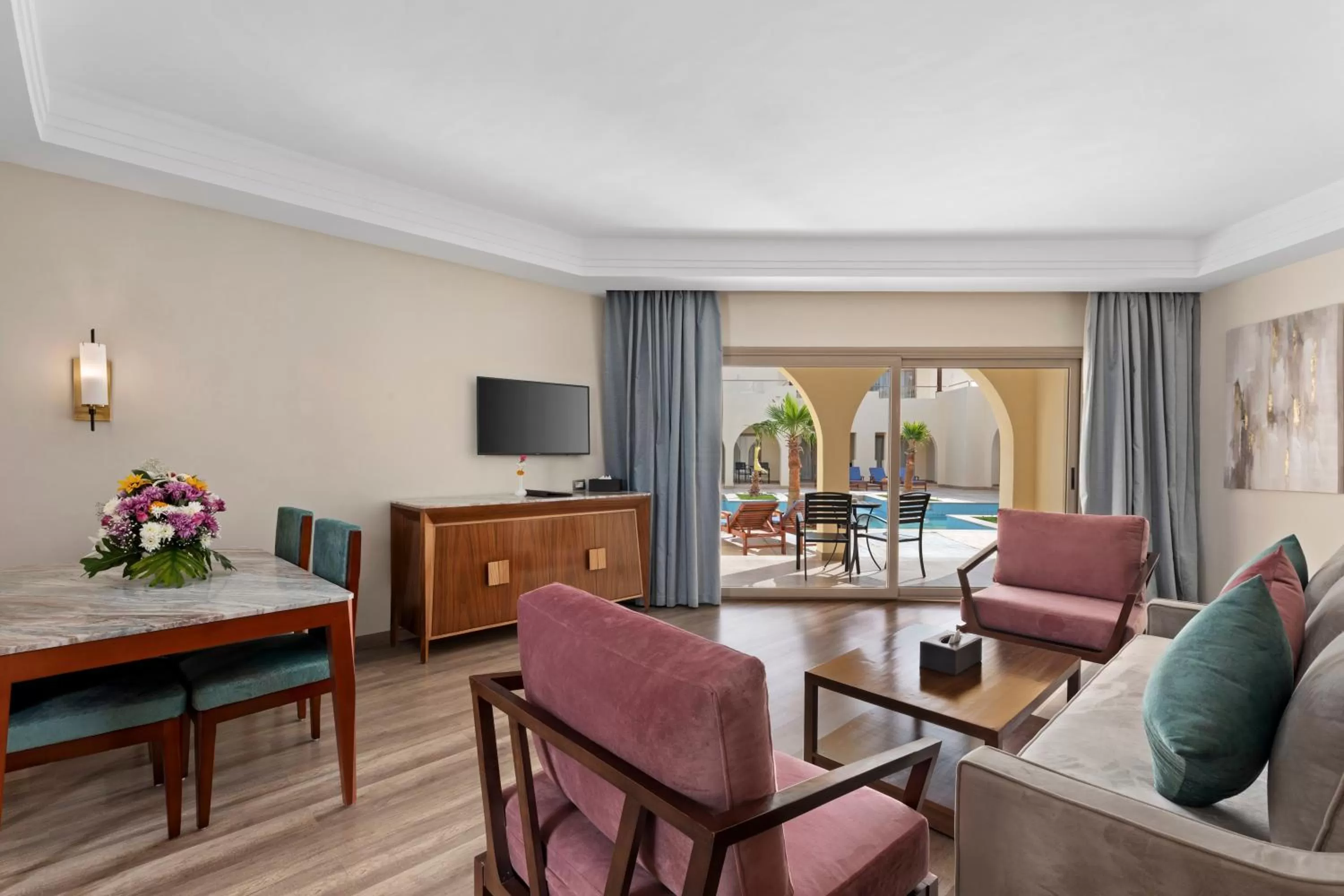 Living room, Seating Area in Xanadu Makadi Bay - High Class All Inclusive