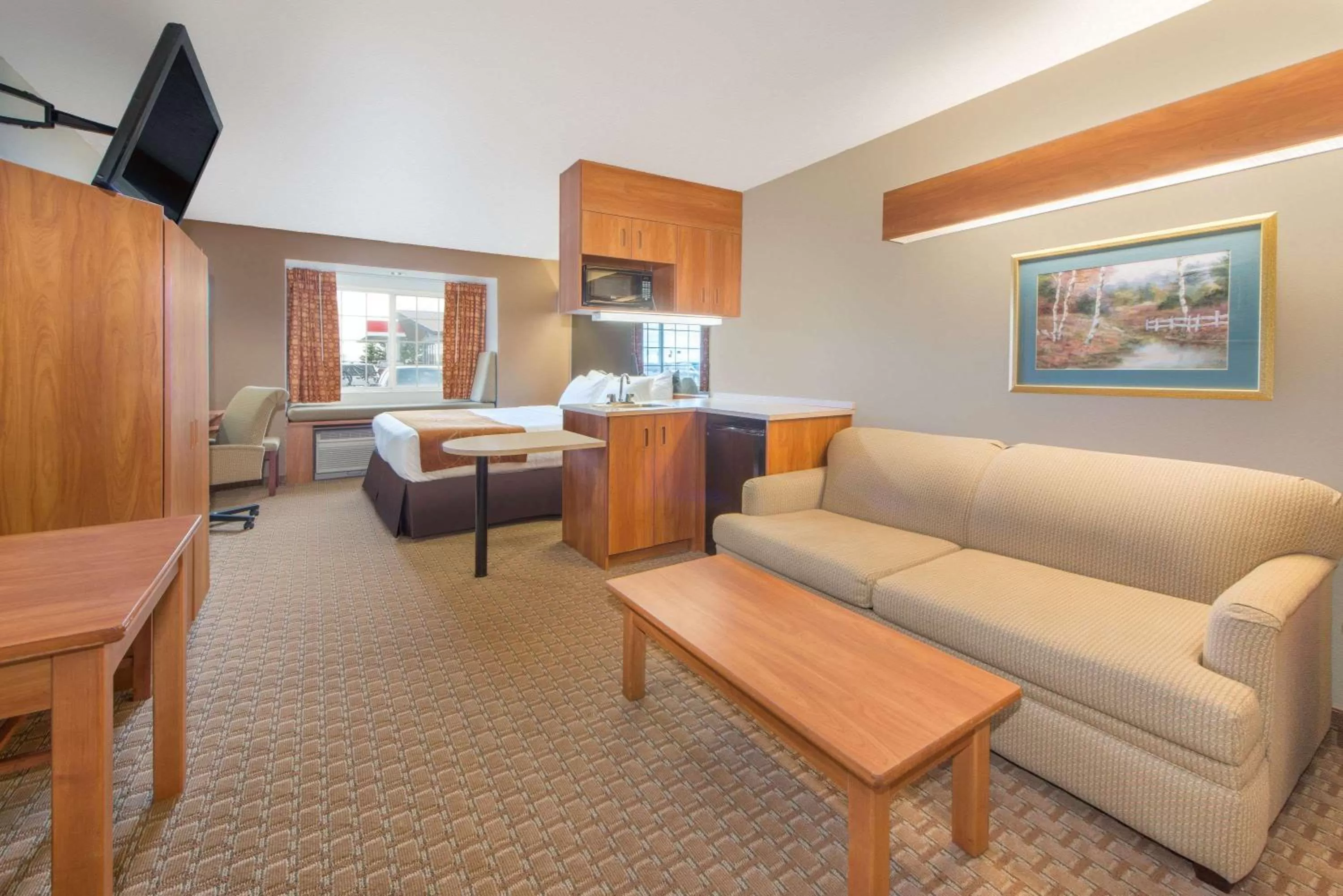 Photo of the whole room in Microtel Inn & Suites